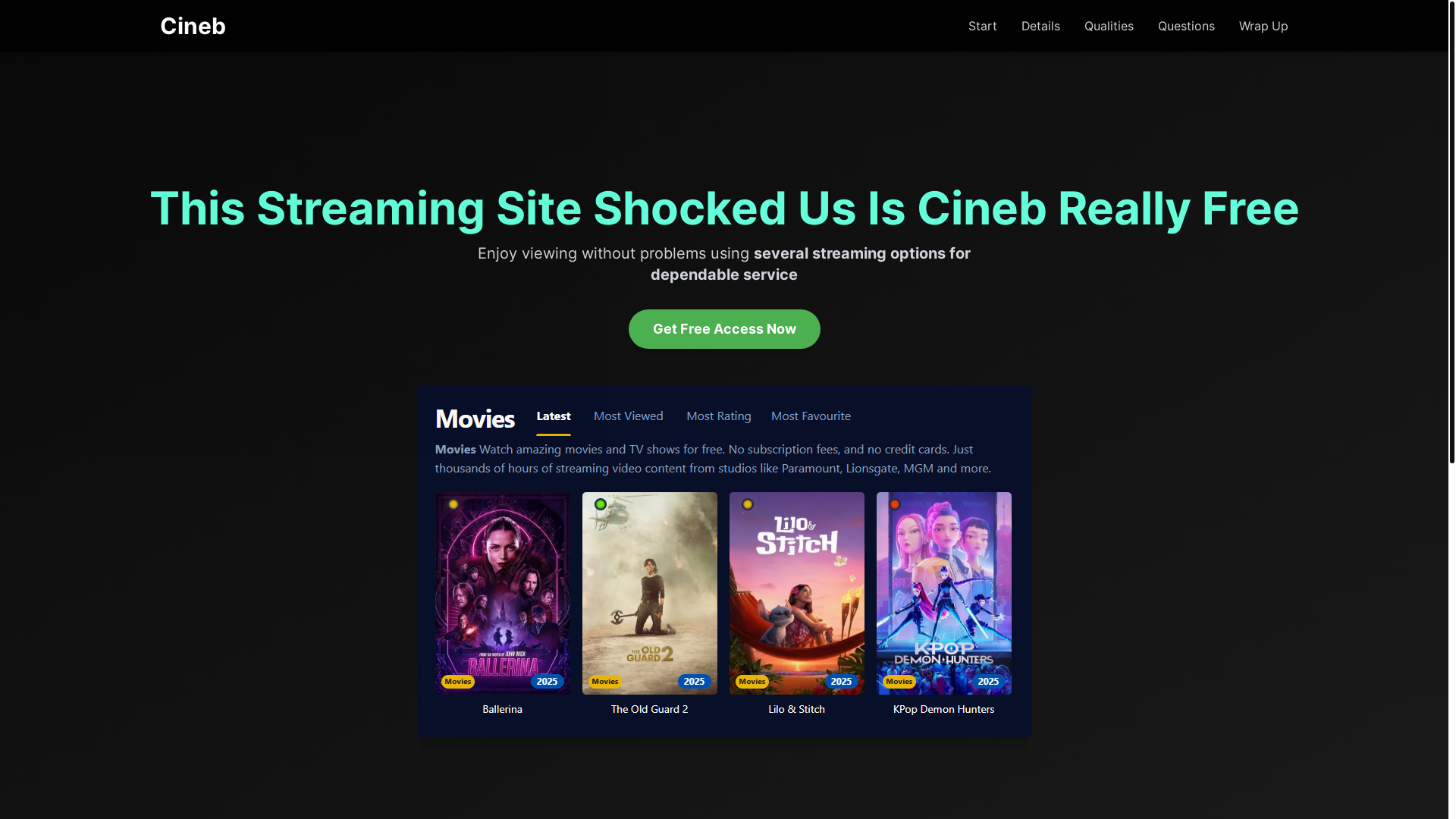 website screenshot of https://cineb-sh60.pages.dev/