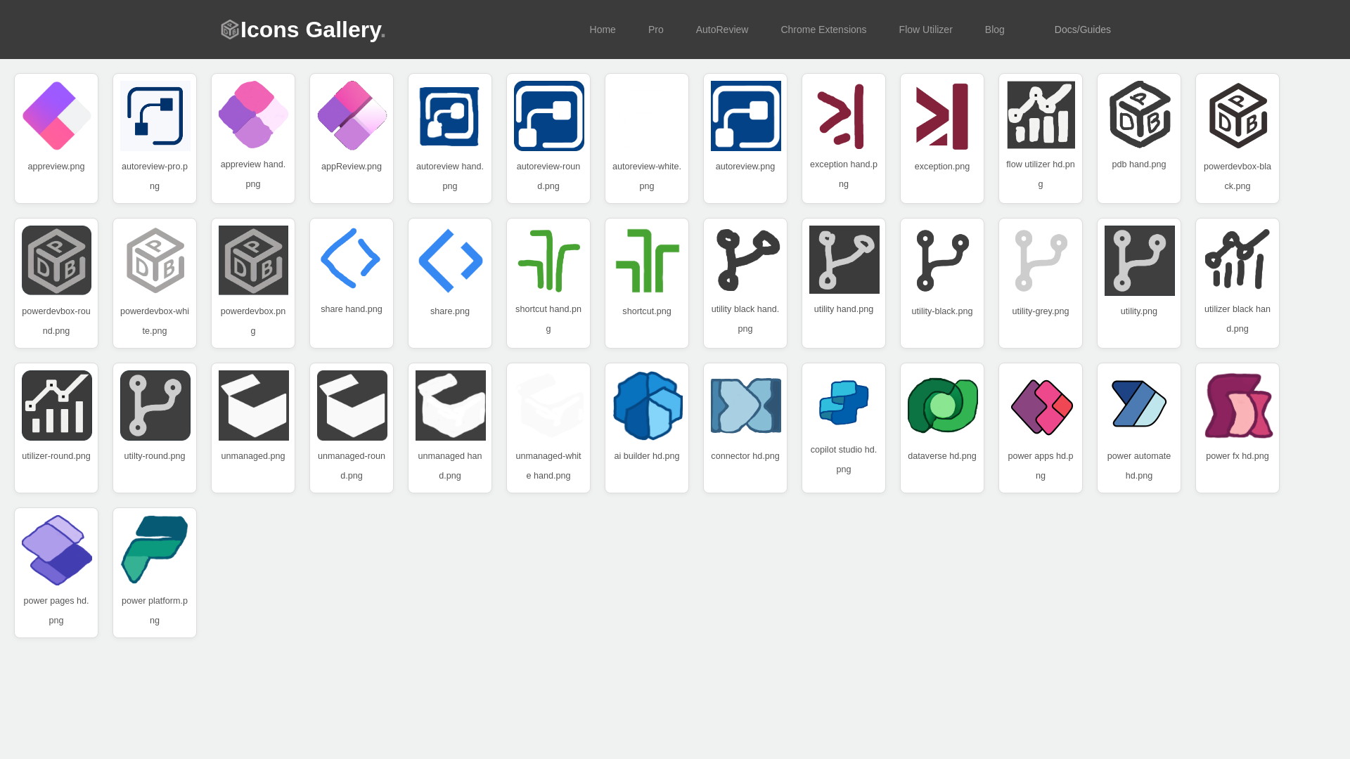 website screenshot of https://icon-redirect.pages.dev/