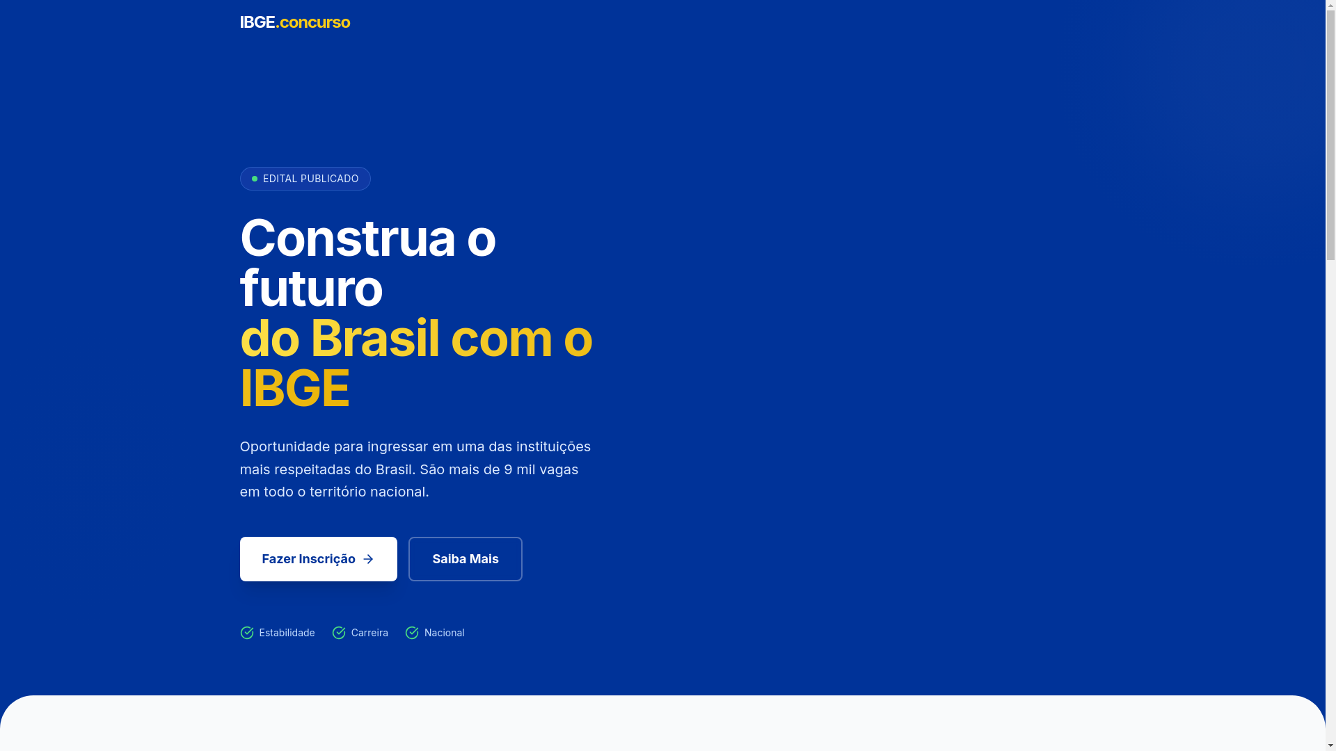 website screenshot of https://informa-ibge.org/