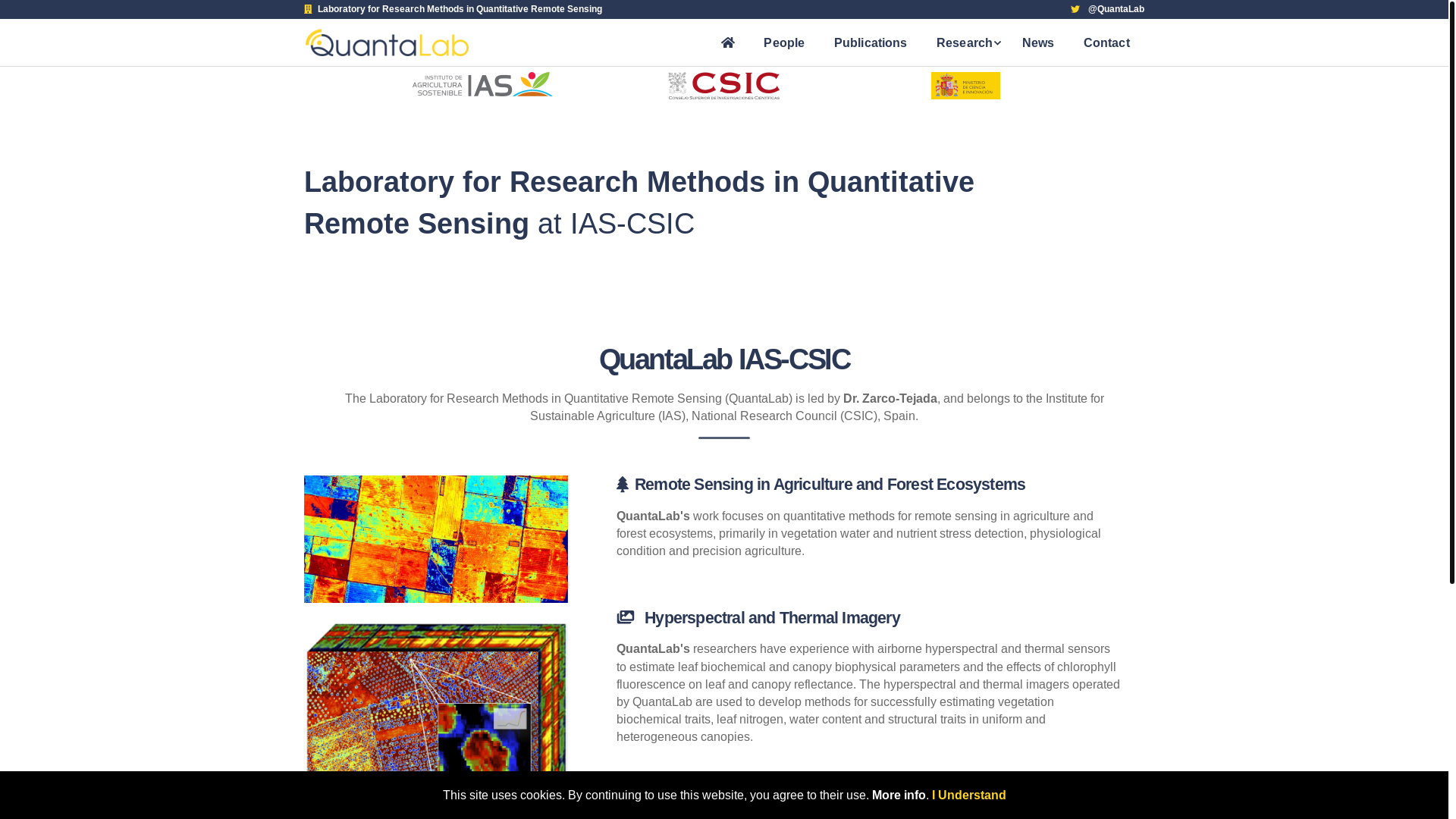 website screenshot of https://quantalab.pages.dev/