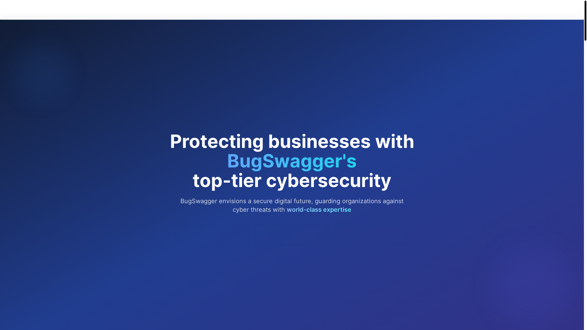 website screenshot of https://bugswagger.com/