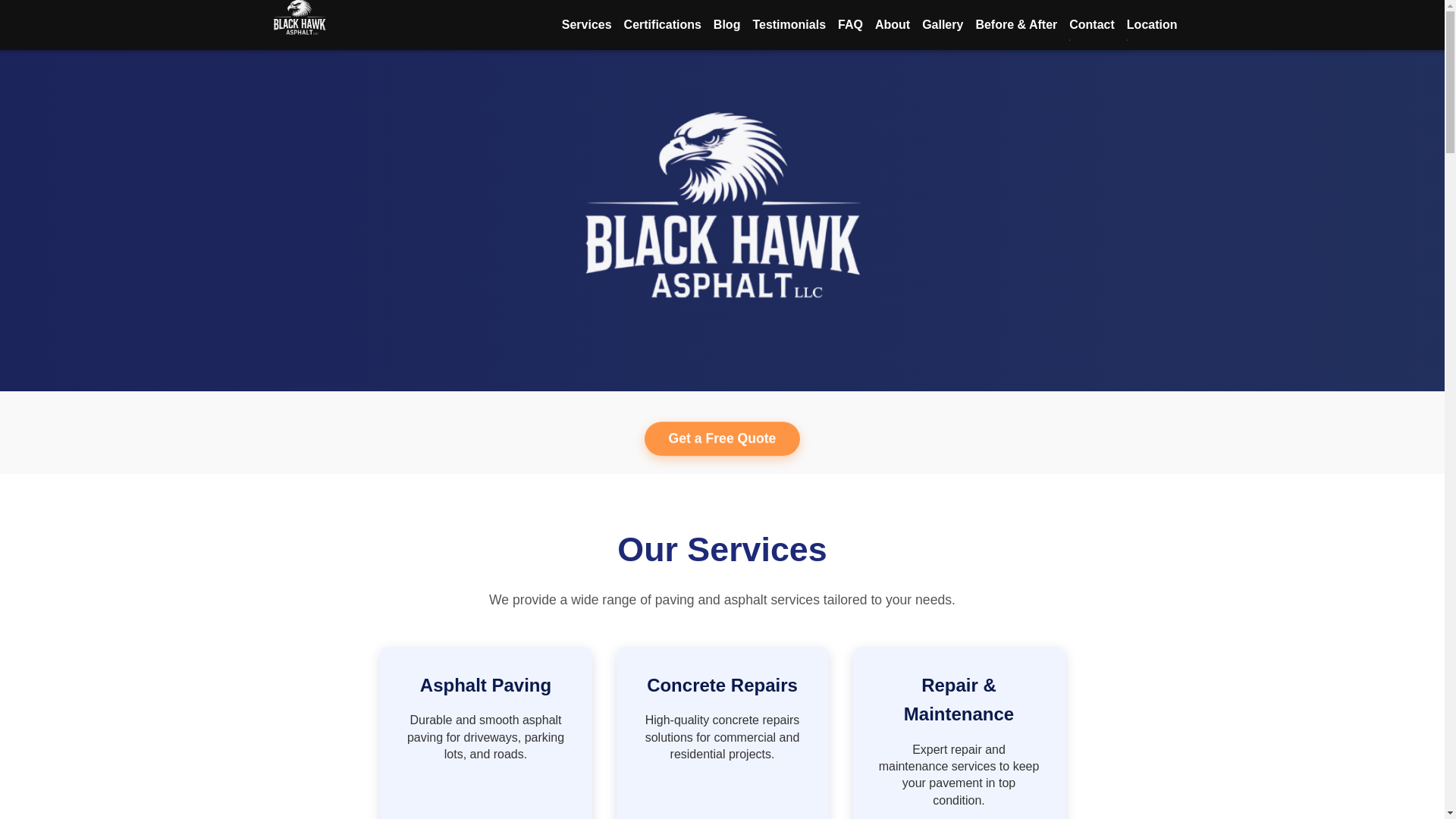 website screenshot of https://blackhawkllc.pages.dev/
