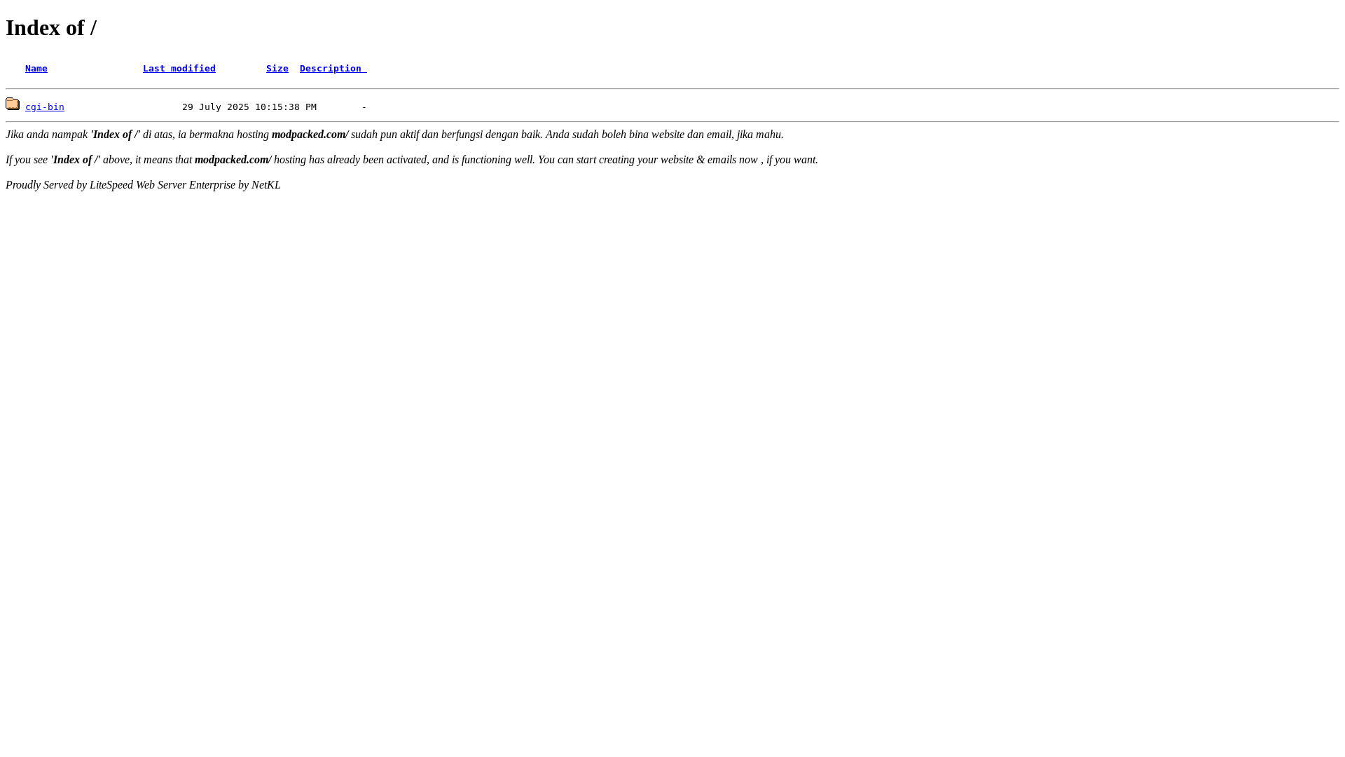 website screenshot of https://modpacked.com/