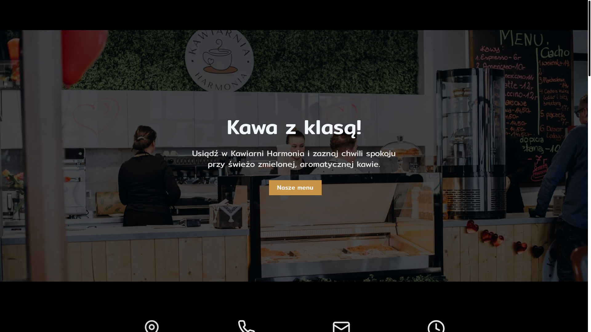 website screenshot of https://kawiarnia-harmonia.pl/