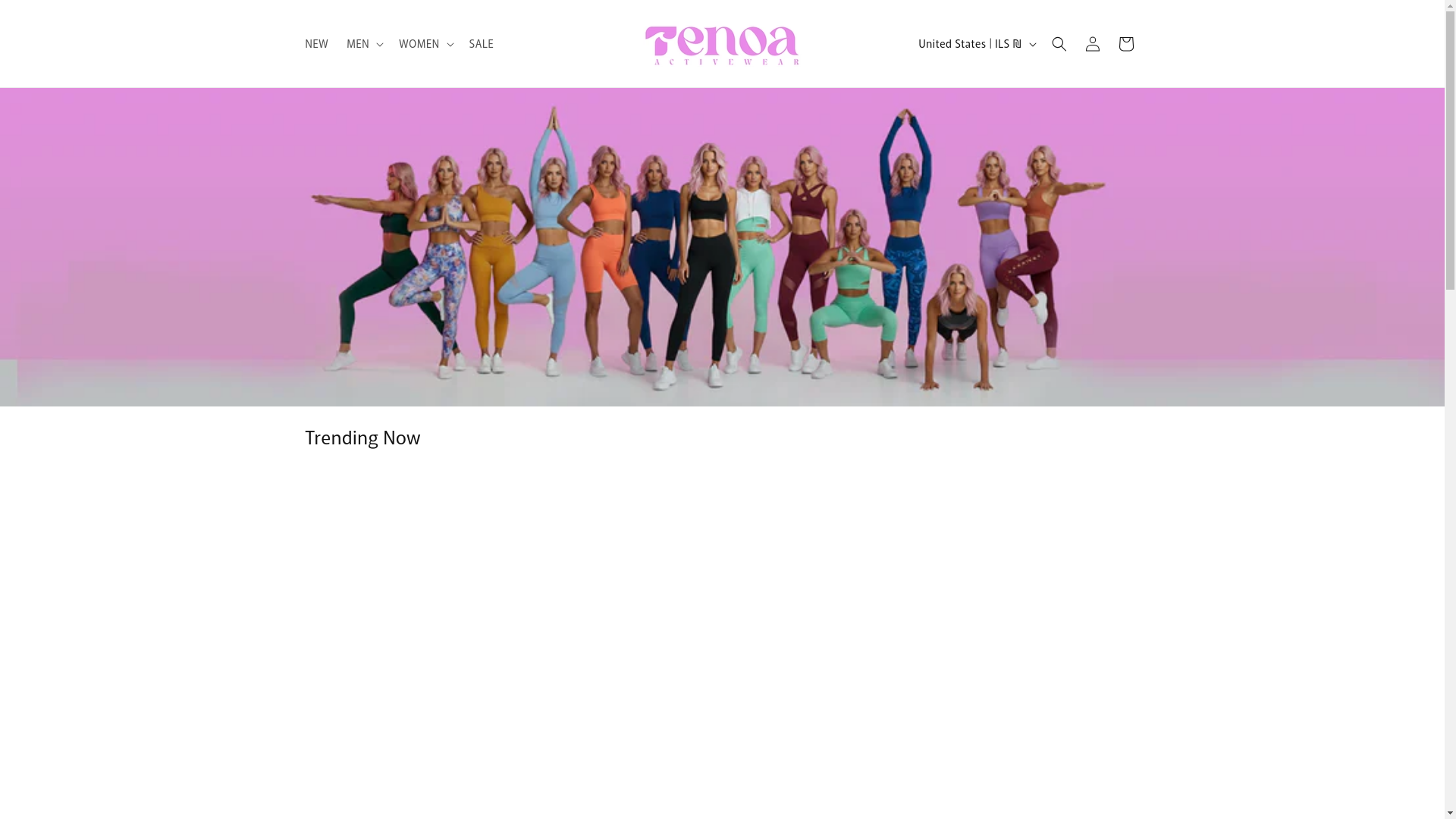 website screenshot of https://tenoaactive.com/