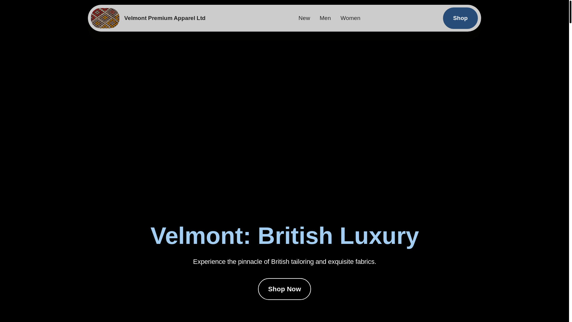 website screenshot of https://velmontpremiu.com/