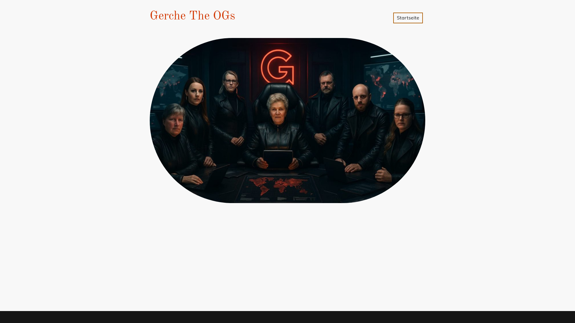 website screenshot of https://gerche.org/