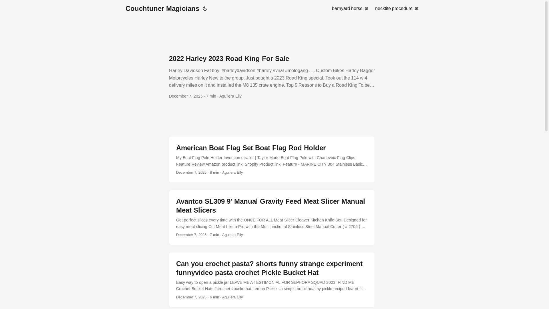 website screenshot of https://couchtunermagicians.pages.dev/
