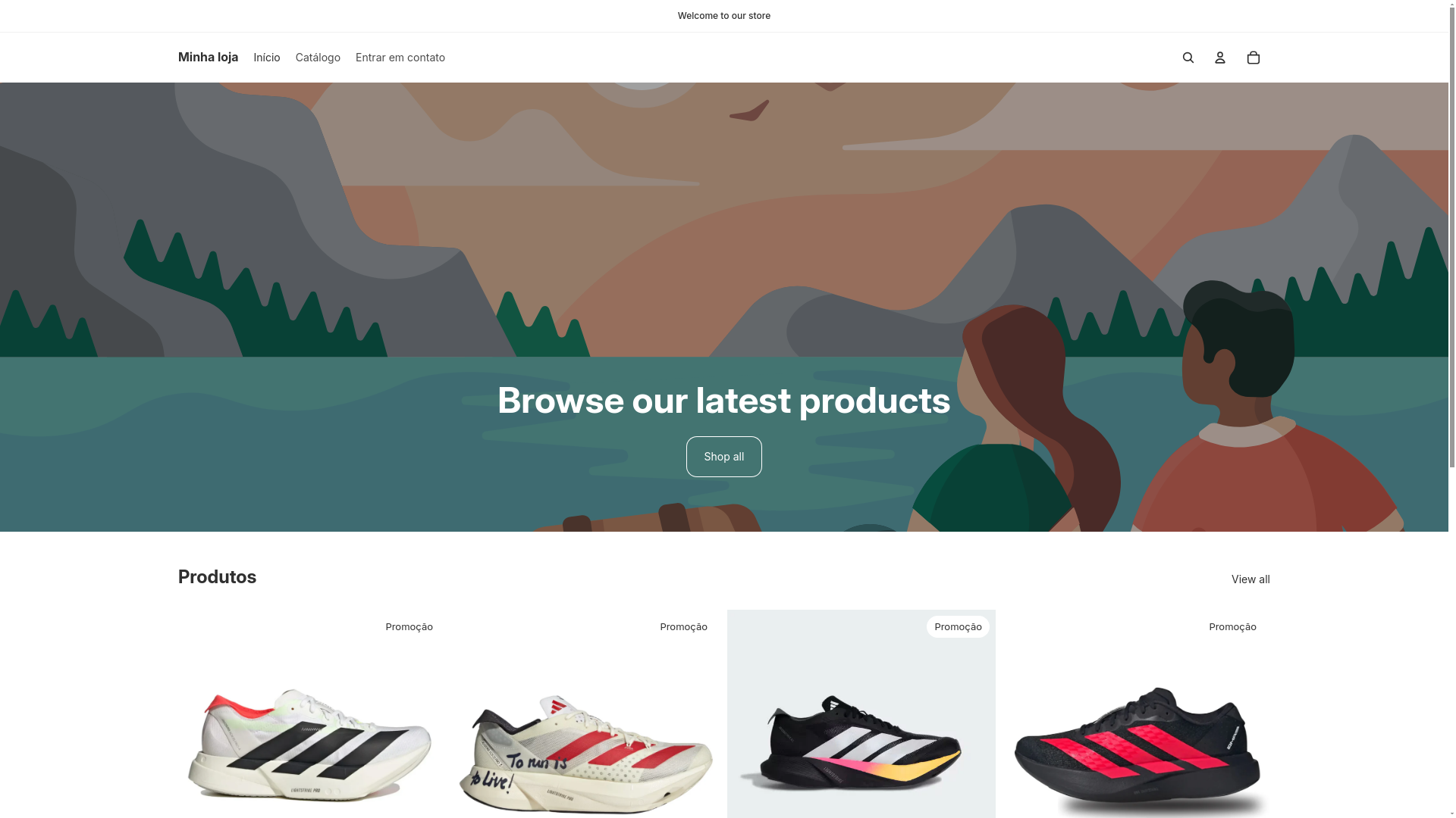 website screenshot of https://primeoutlet.run/