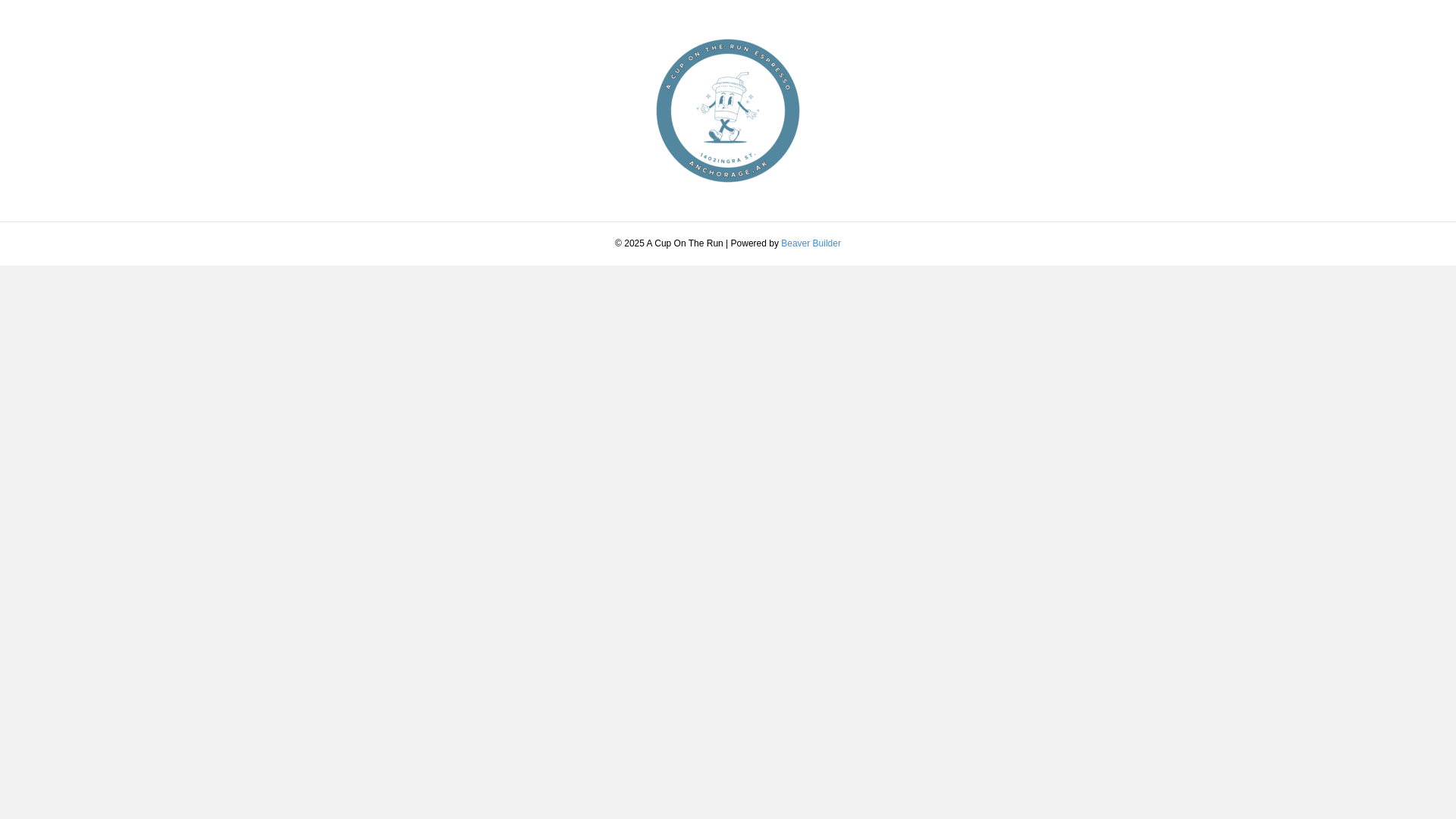website screenshot of https://acupontherun.com/