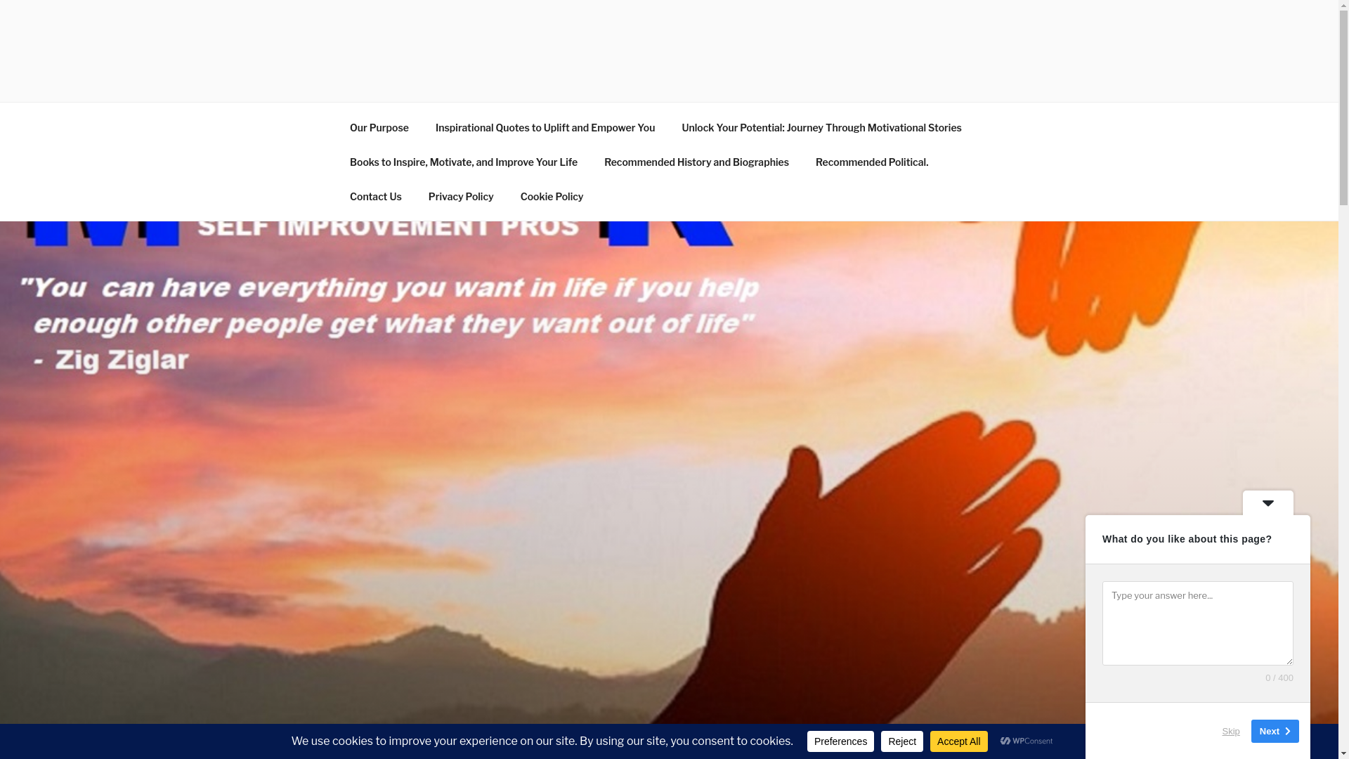 website screenshot of https://selfimprovementpros.info/
