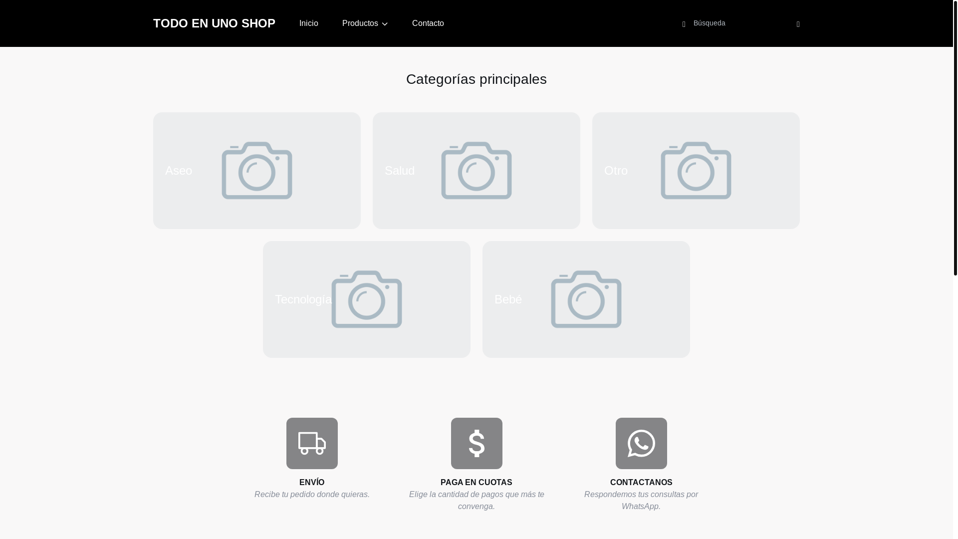 website screenshot of https://tenunoshop.com/
