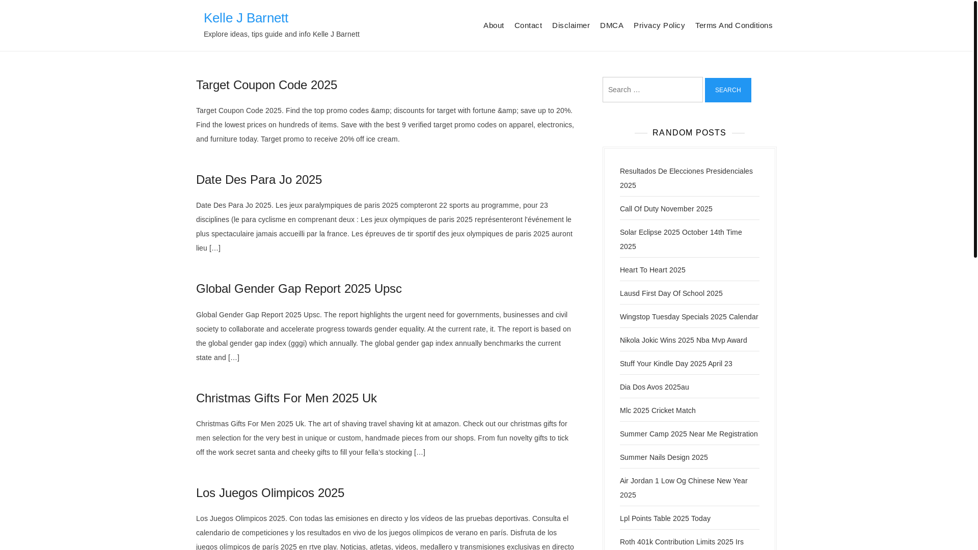 website screenshot of https://kellejbarnettl.pages.dev/