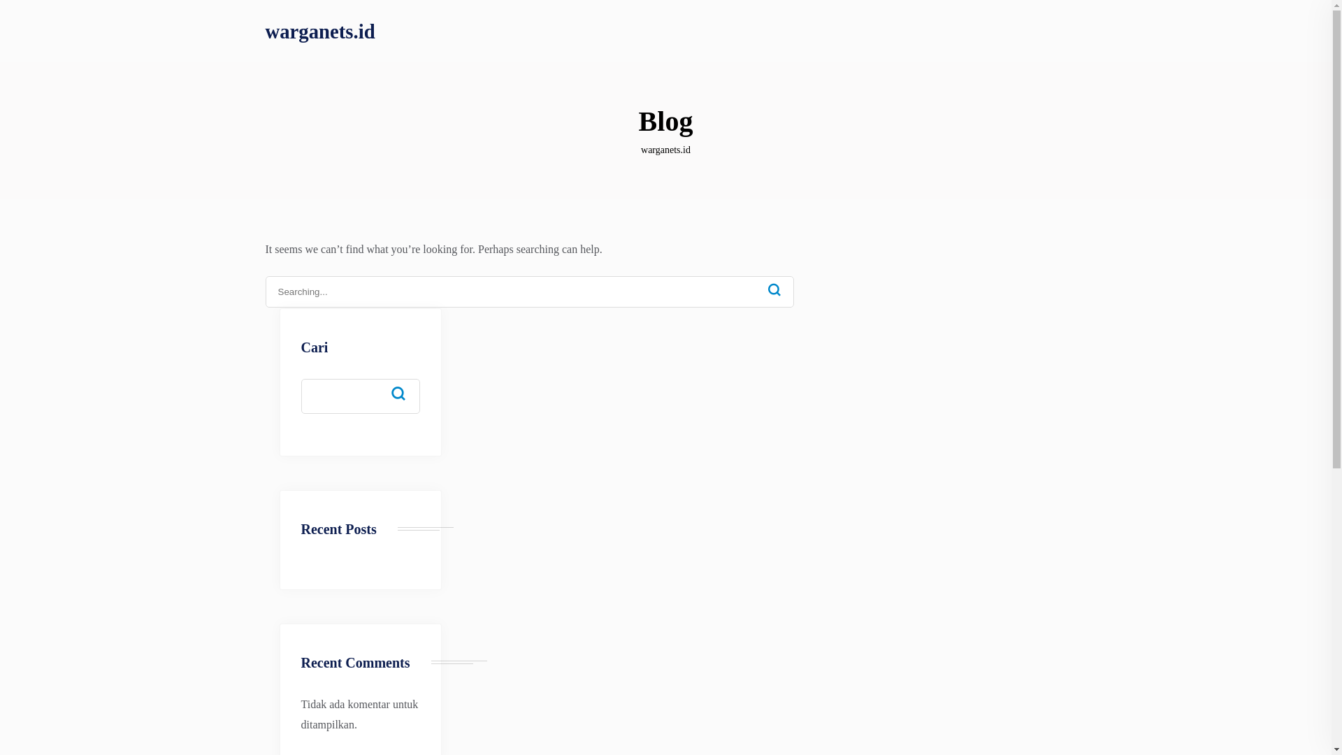 website screenshot of https://warganets.id/