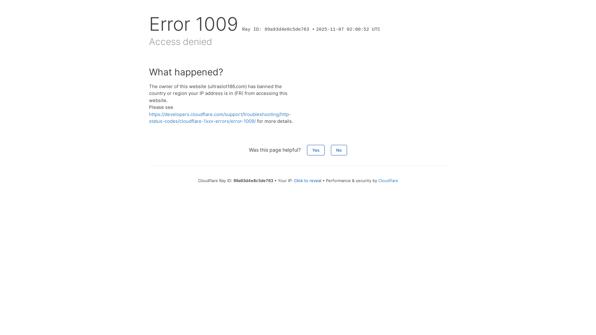 website screenshot of https://ultraslot186.com/