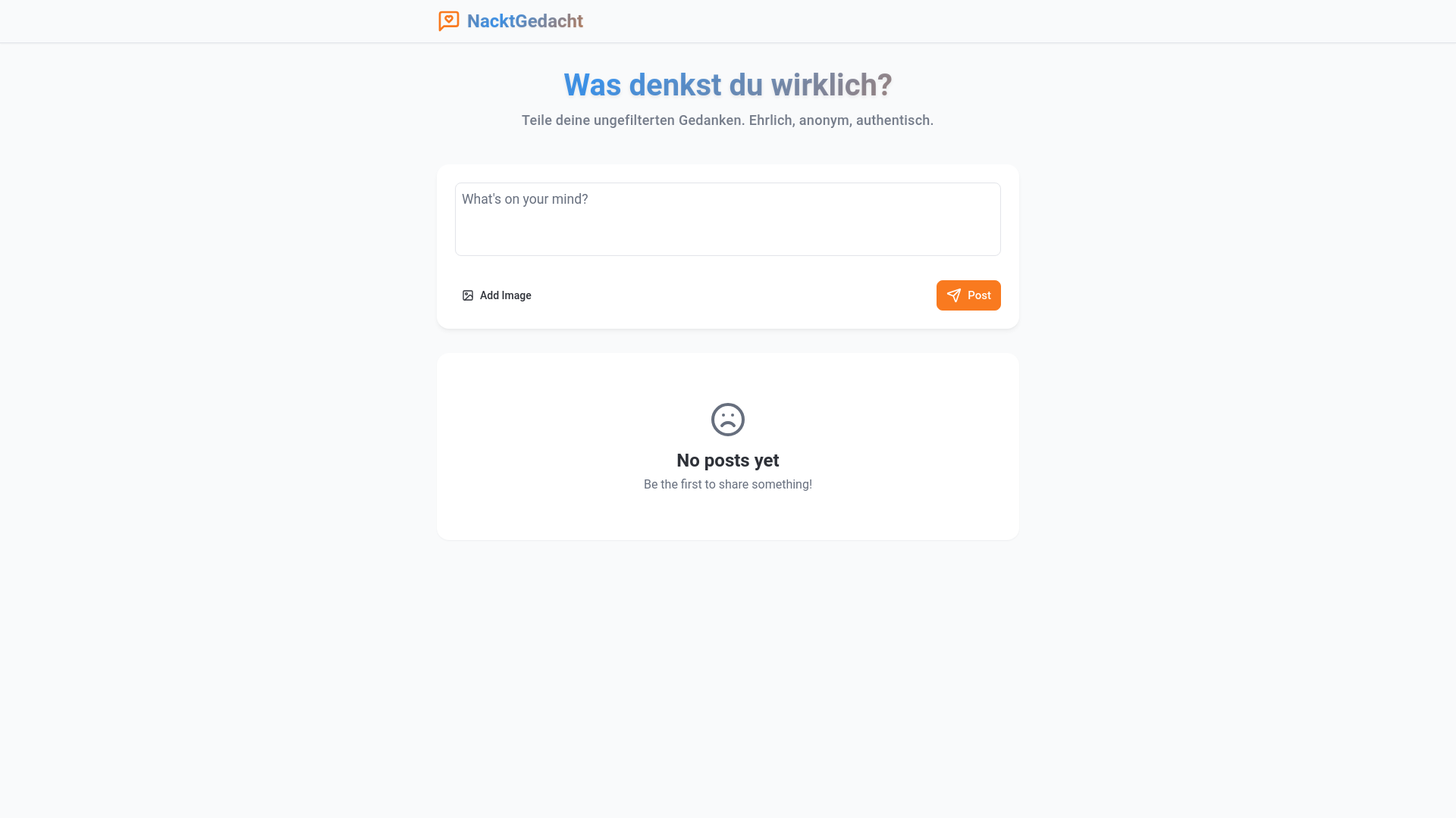 website screenshot of https://nacktgedacht.com/