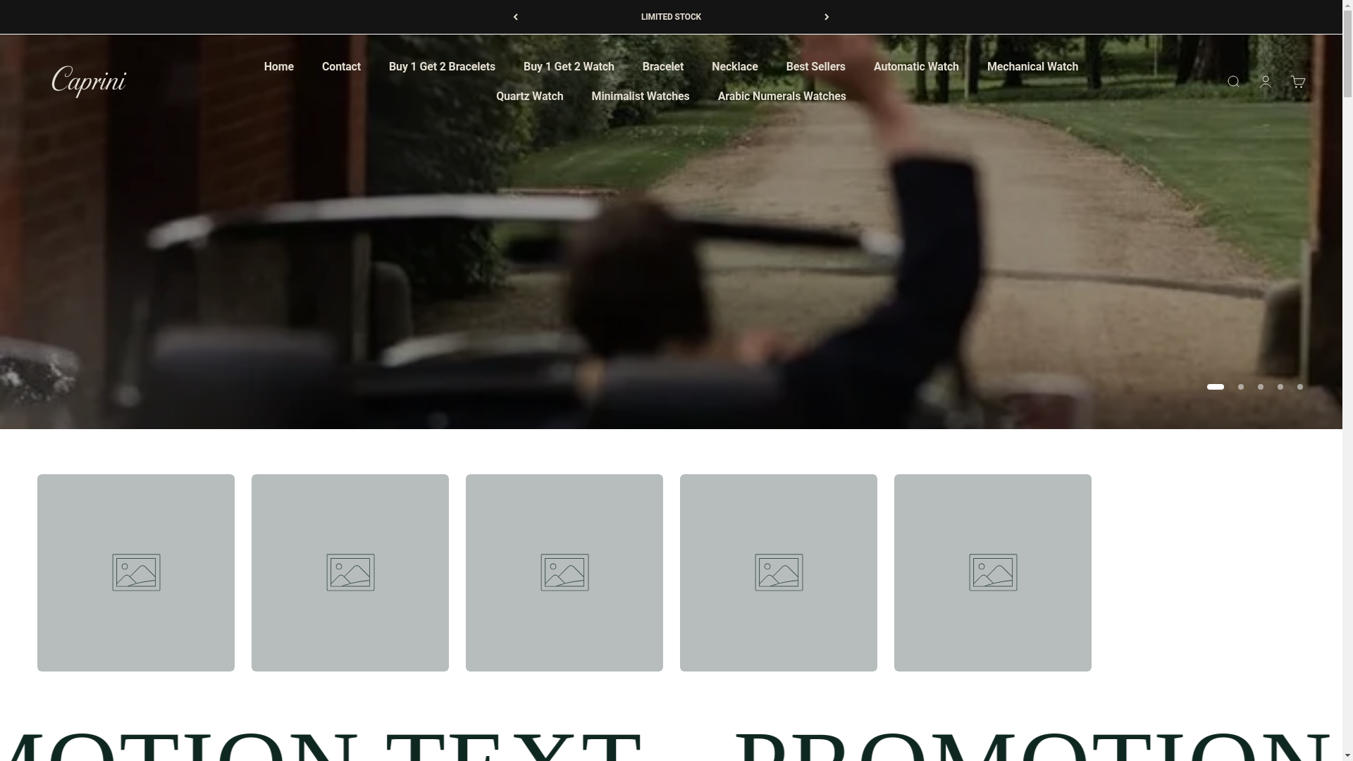 website screenshot of https://caprinicavanaugh.com/