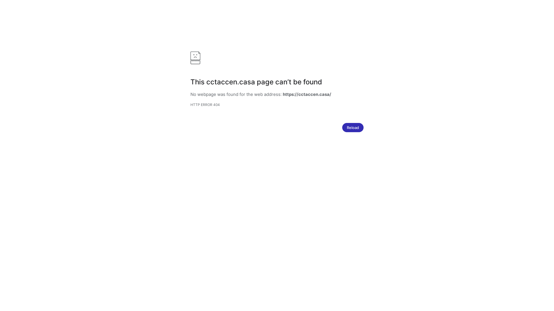 website screenshot of https://cctaccen.casa/