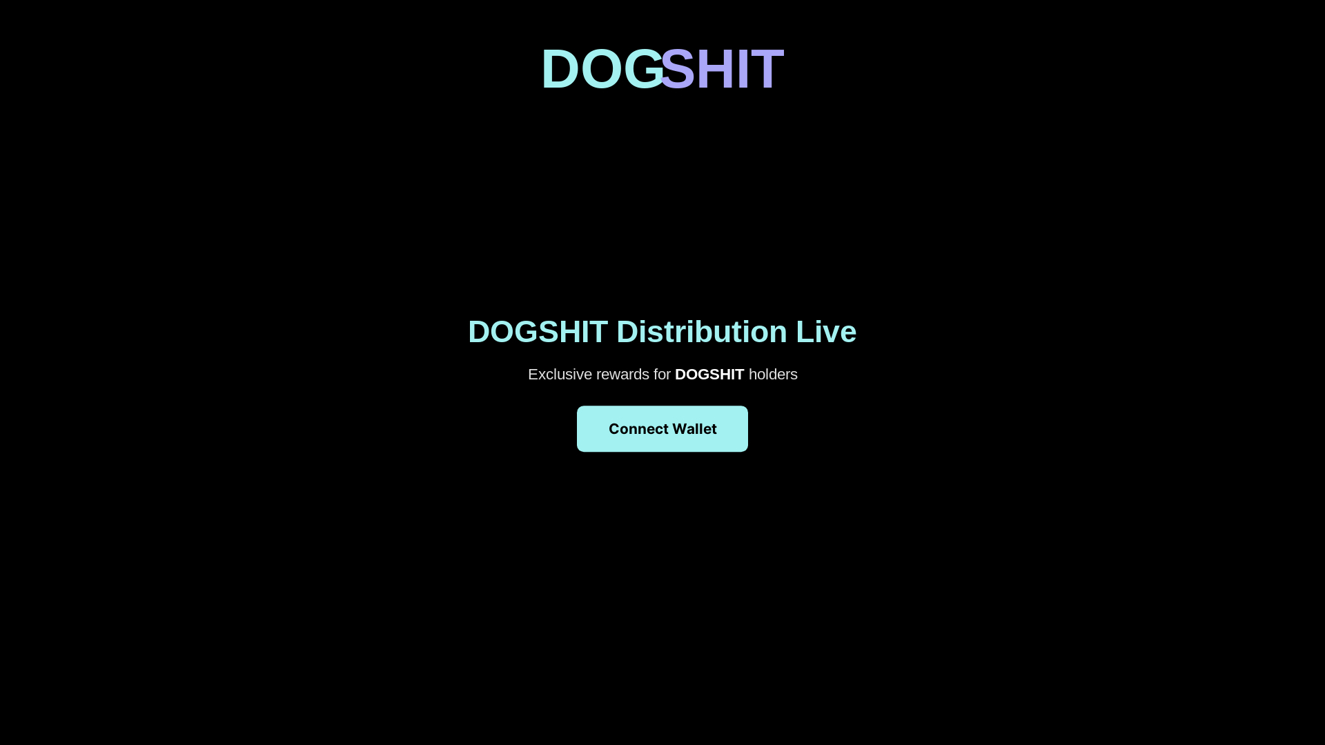 website screenshot of https://events-dogshit.fun/