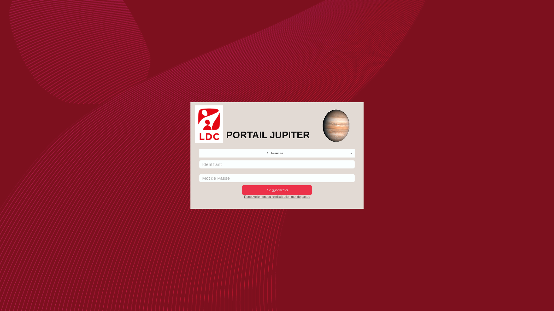 website screenshot of https://jupiter.lesidc.com/