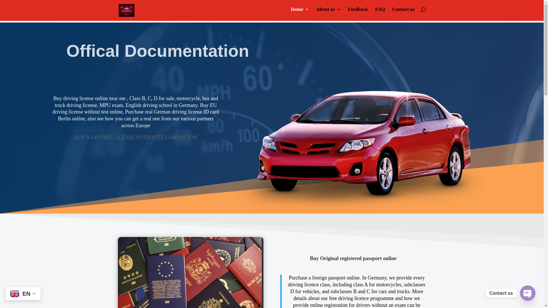 website screenshot of https://officialdocumentations.com