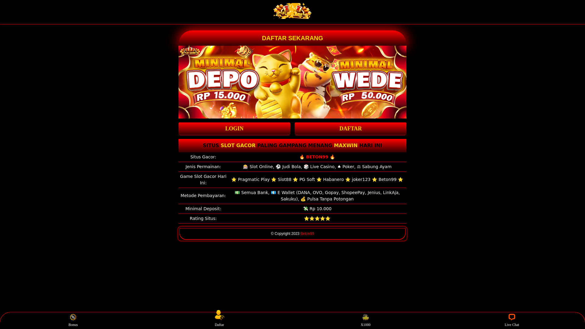 website screenshot of https://betonjp.pages.dev/