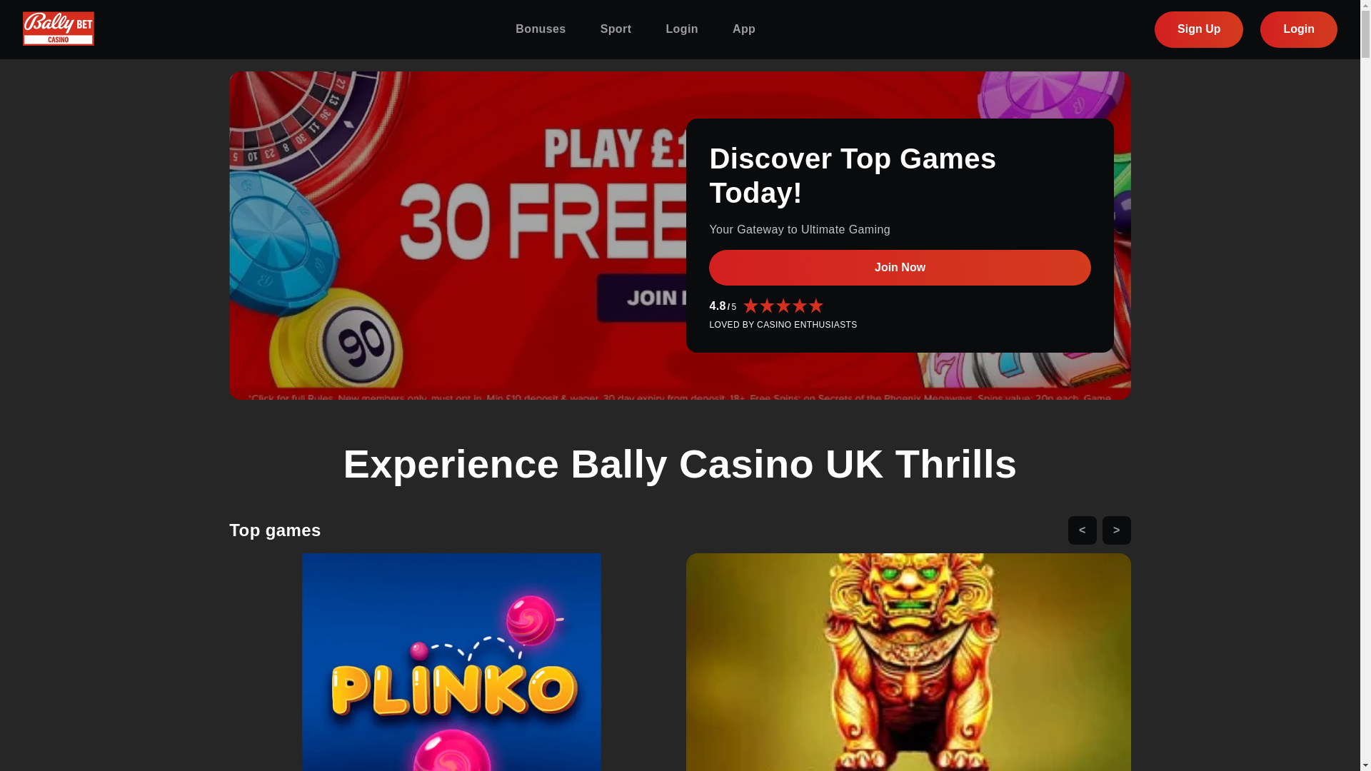 website screenshot of https://ballycasinouk-me-uk.pages.dev/