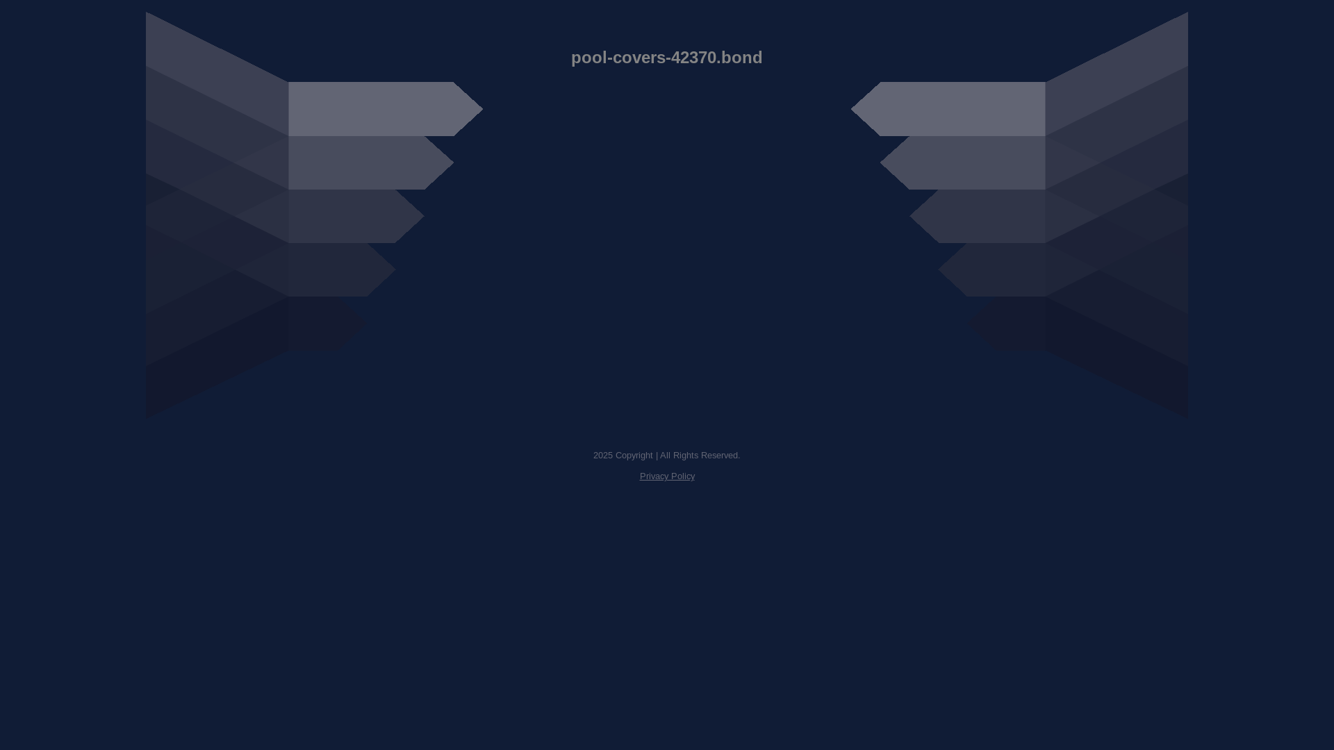 website screenshot of https://pool-covers-42370.bond/