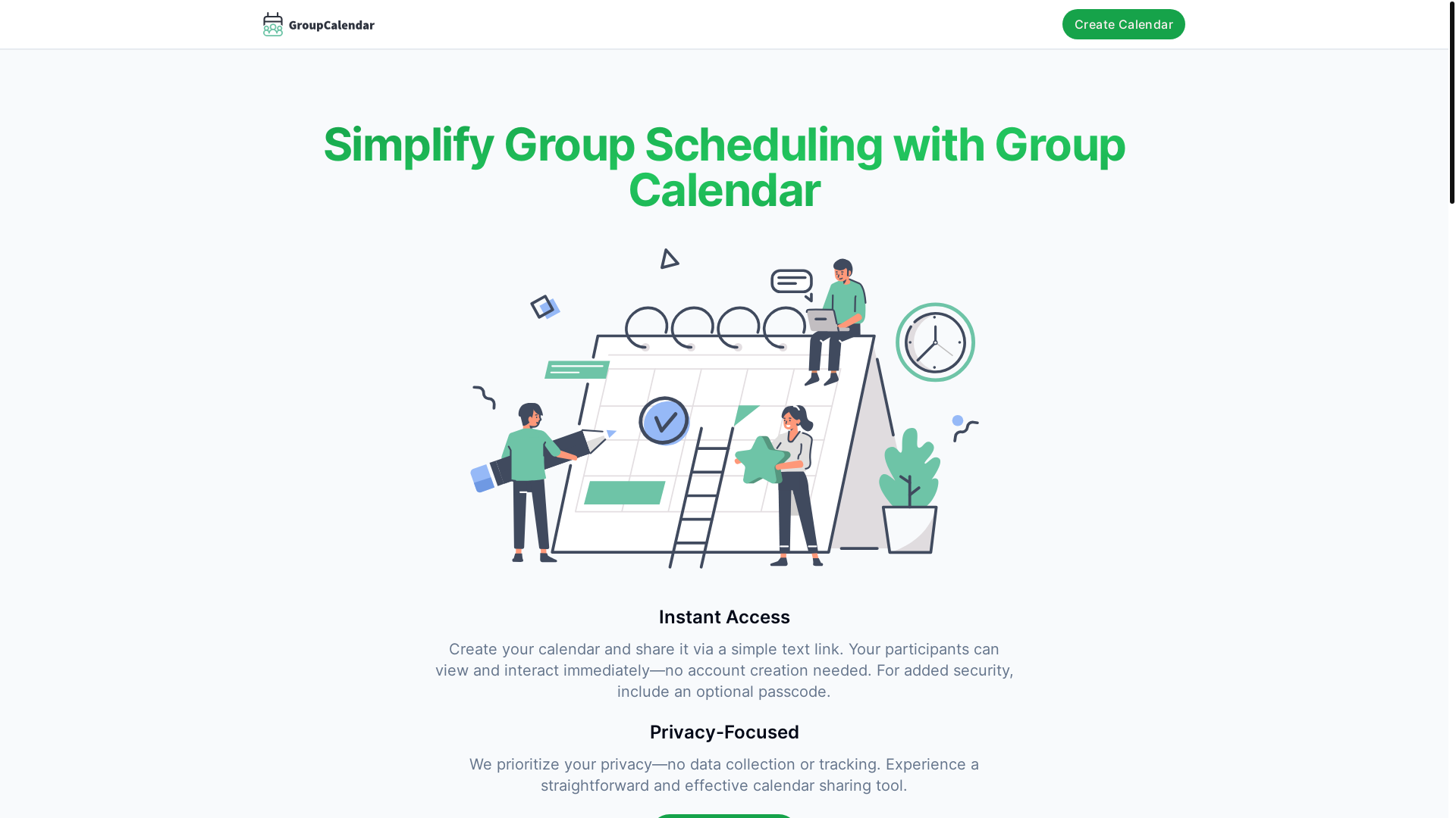 website screenshot of https://group-calendar.pages.dev/