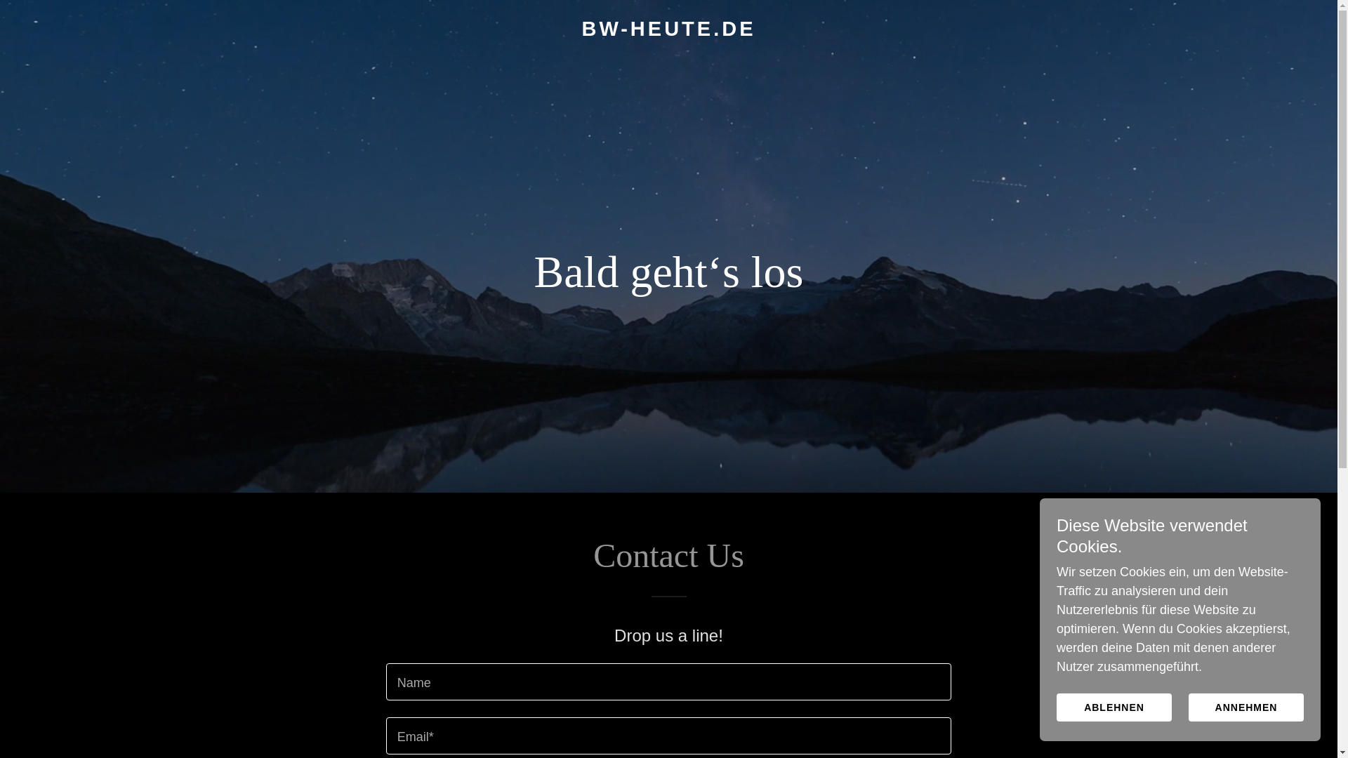website screenshot of https://bw-heute.de/