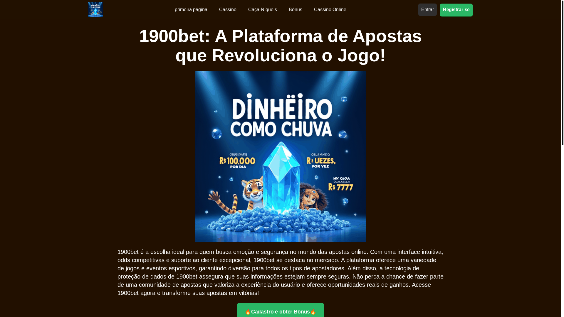 website screenshot of https://1900bete.com/
