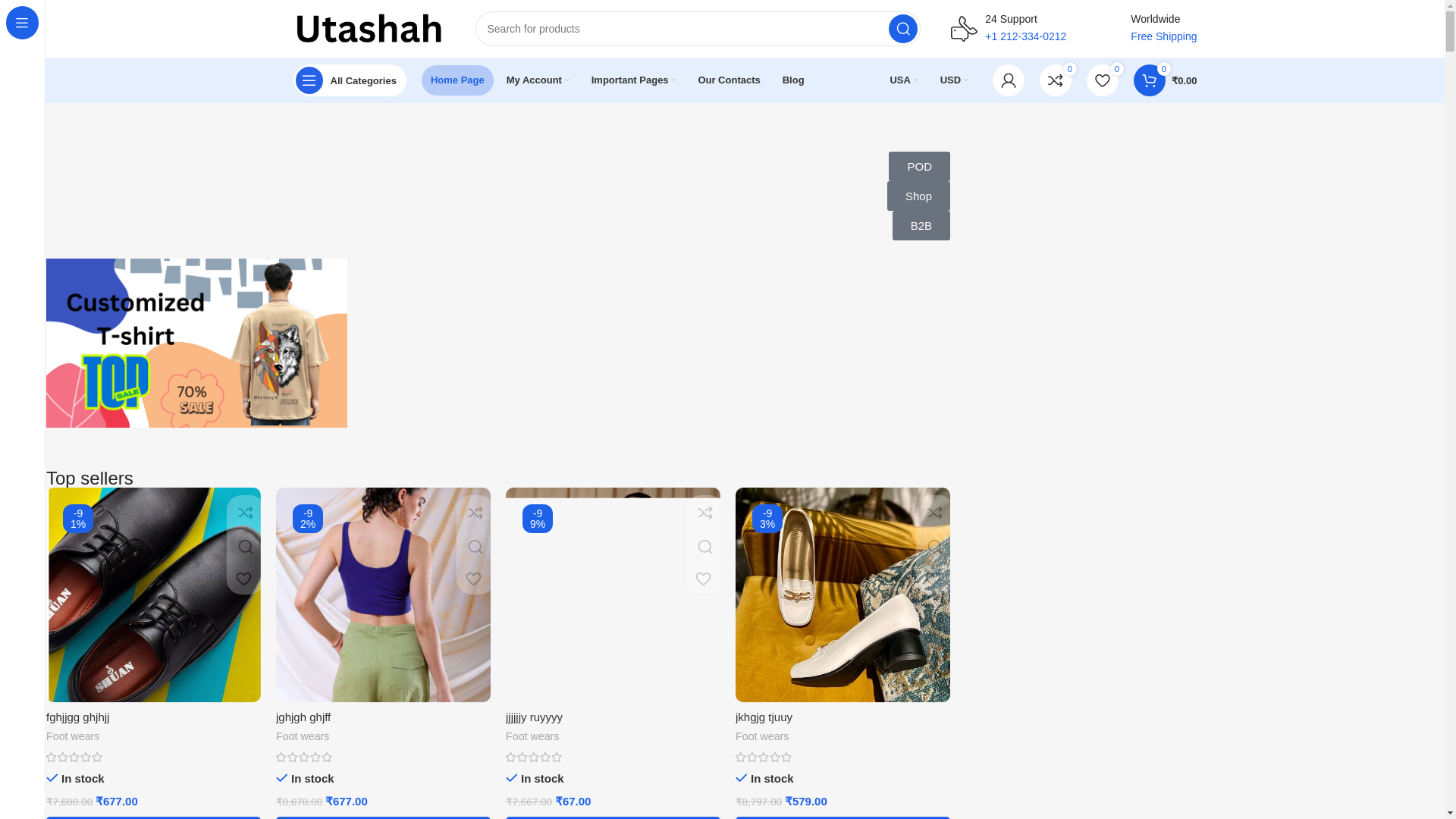 website screenshot of https://utshah.in/