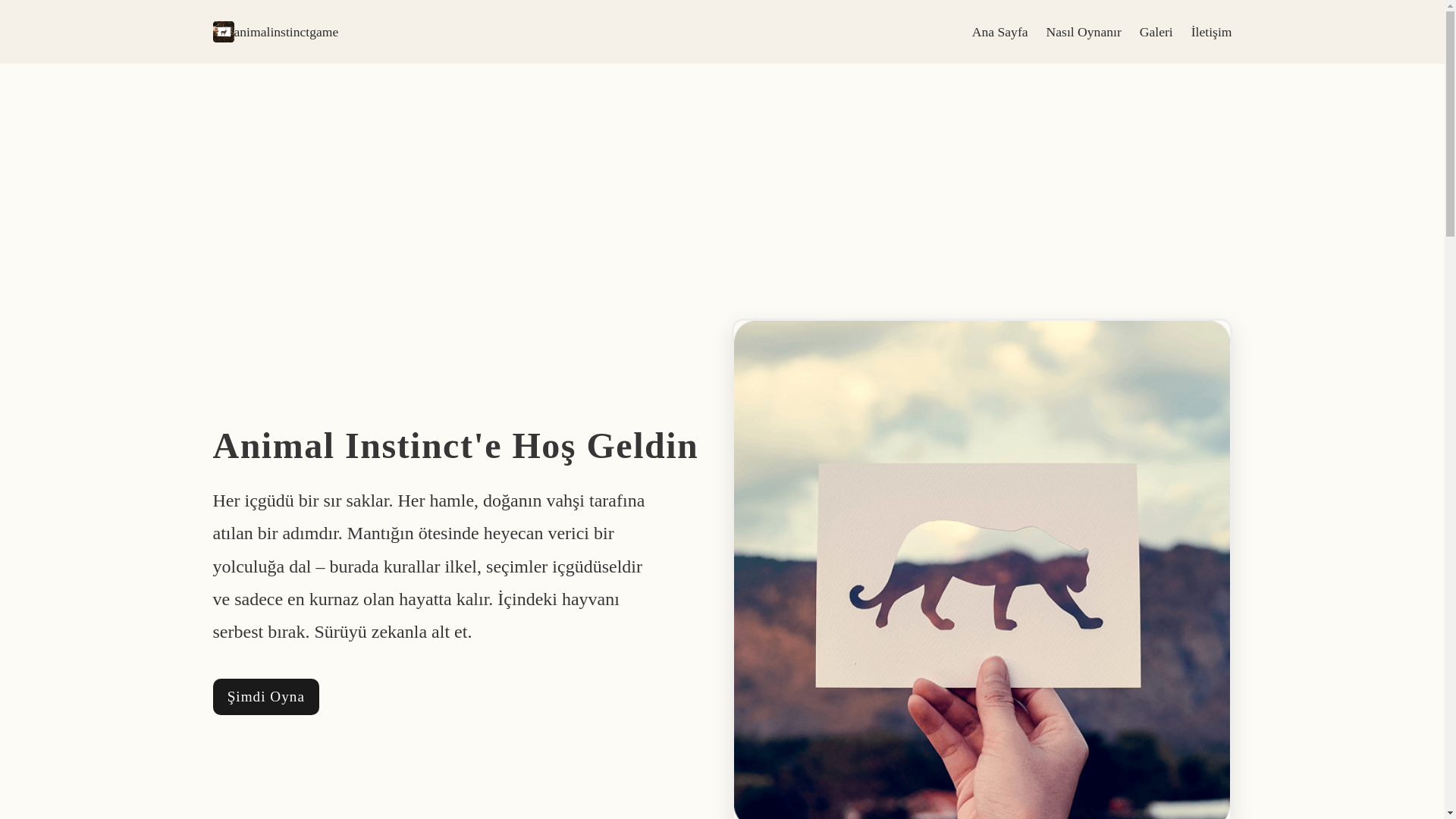 website screenshot of https://animalinstinctgame.com/