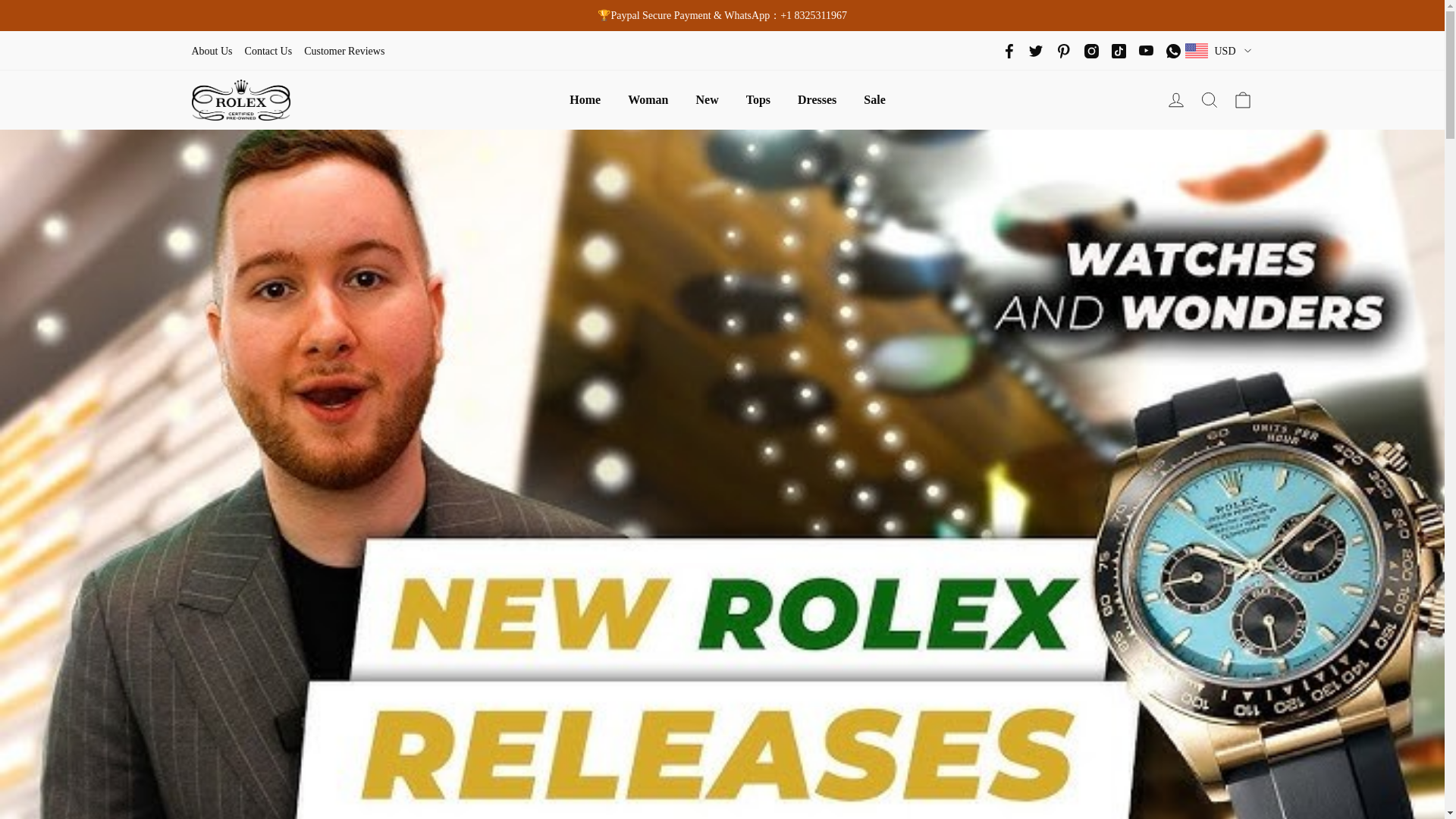 website screenshot of https://factorywatchs.com/