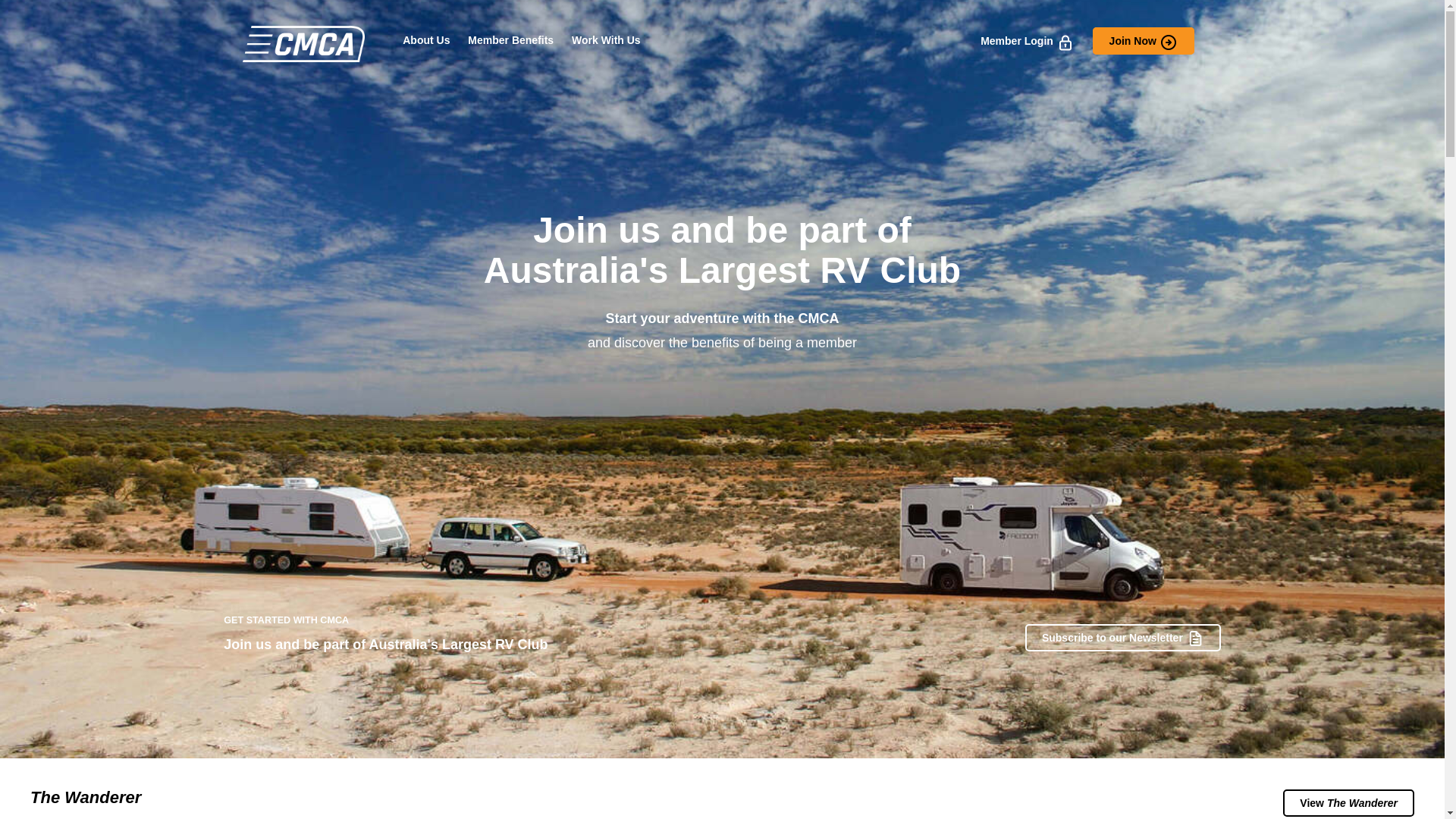 website screenshot of https://cmcainsurance.au/