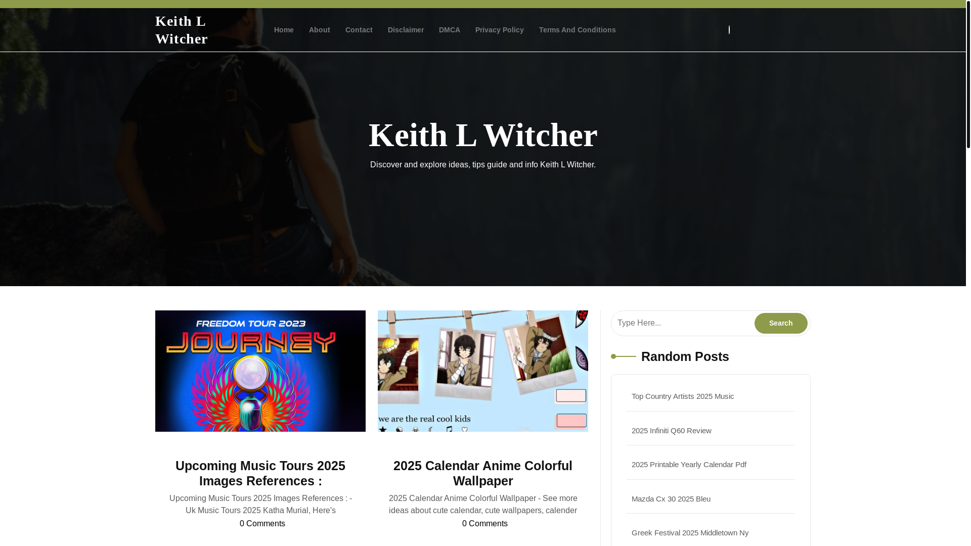website screenshot of https://keithlwitcherd.pages.dev/