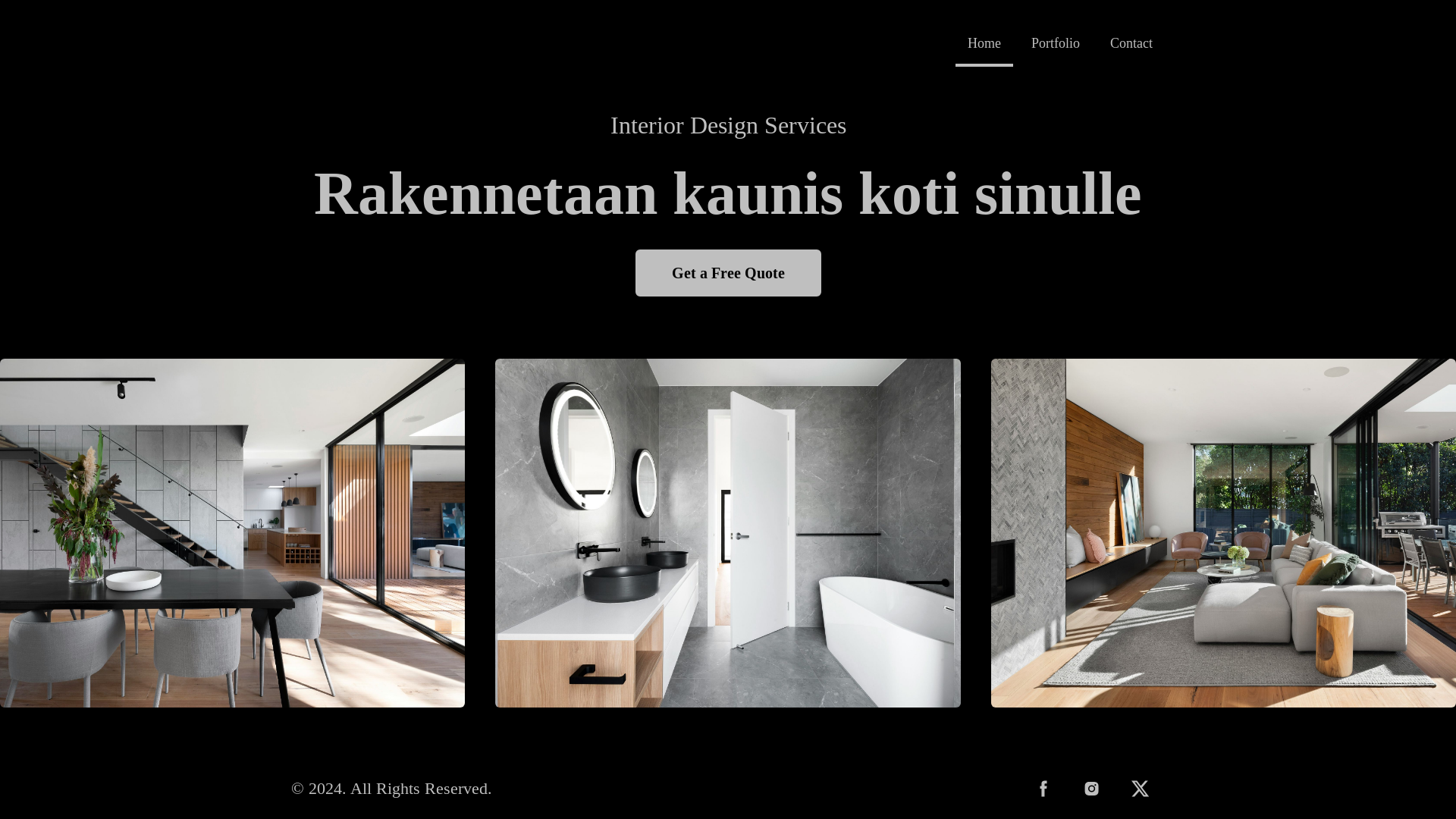 website screenshot of https://olarakennusoy.com/