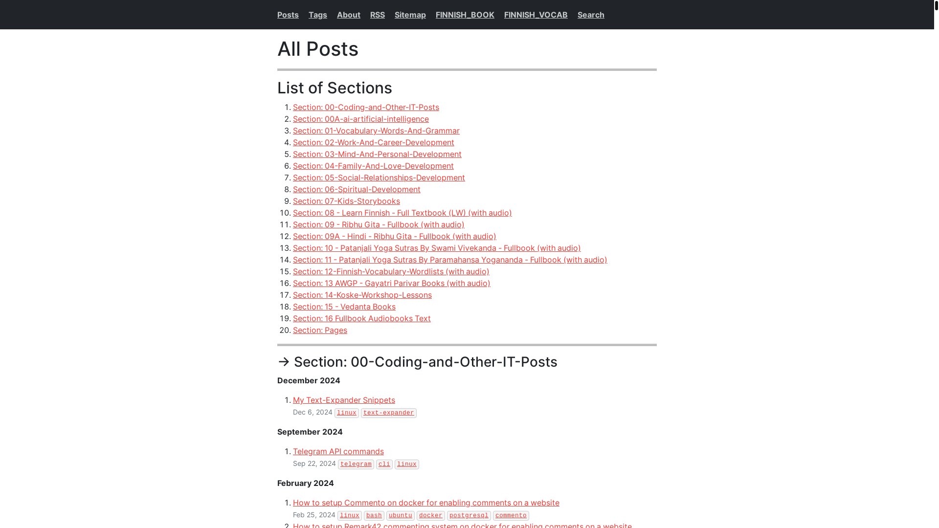 website screenshot of https://palinotes.pages.dev/
