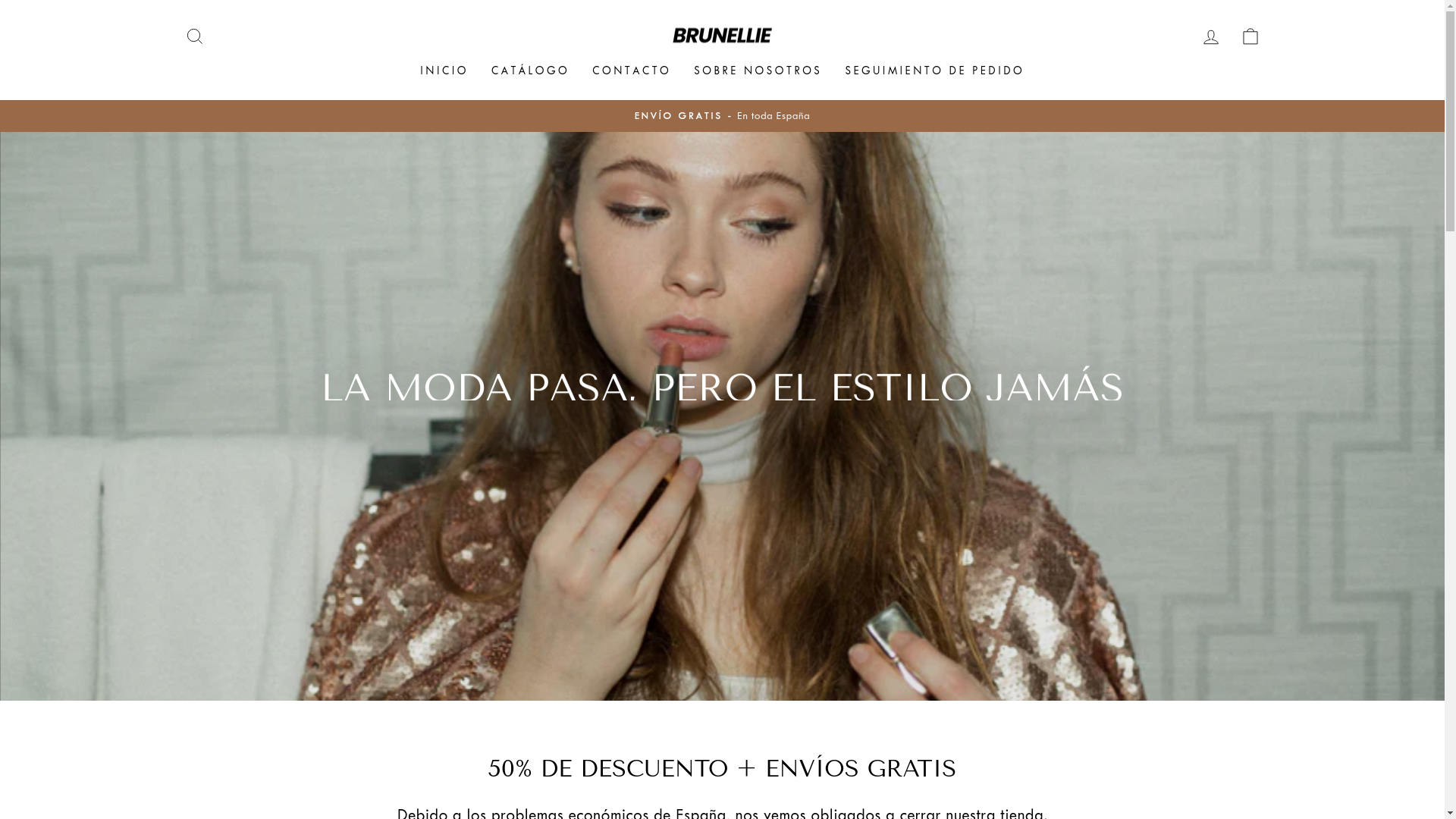 website screenshot of https://brunellibrand.com/