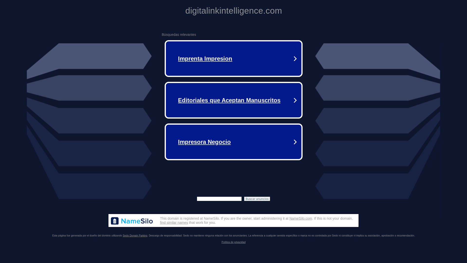 website screenshot of https://digitalinkintelligence.com/