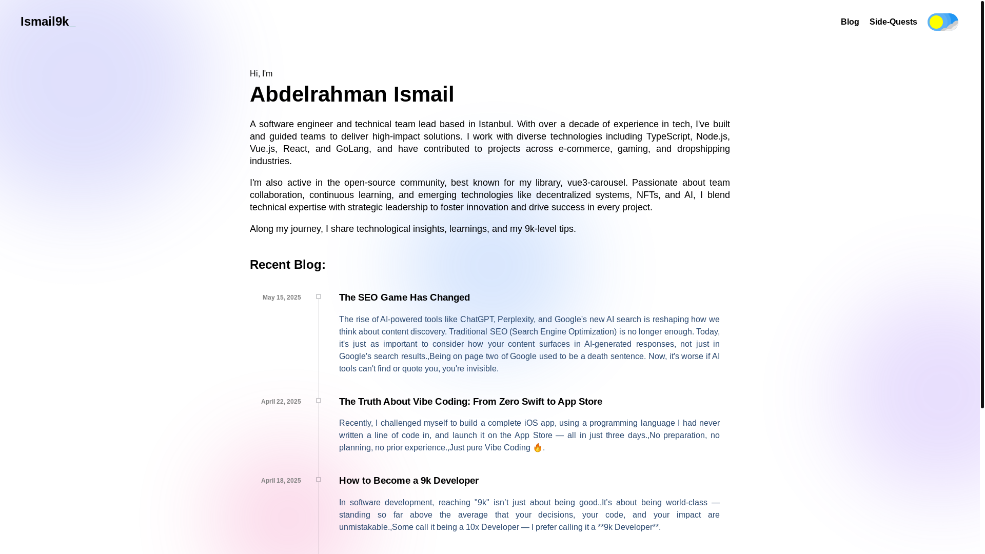 website screenshot of https://ismail9k-com.pages.dev/