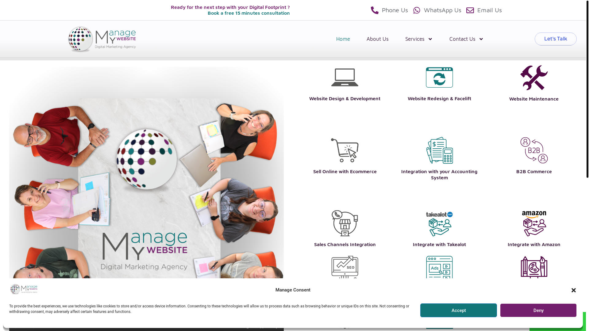 website screenshot of https://advicewealth.co.za/