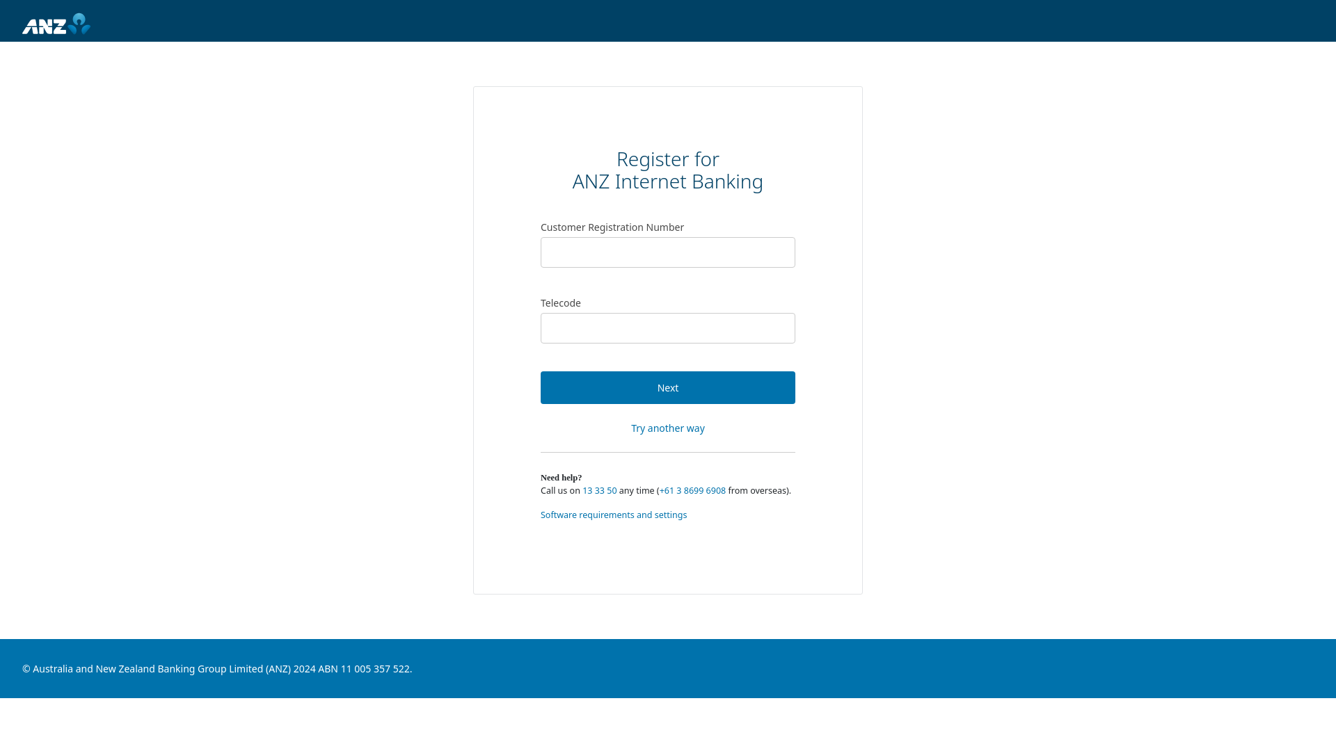website screenshot of https://anzshield.co/