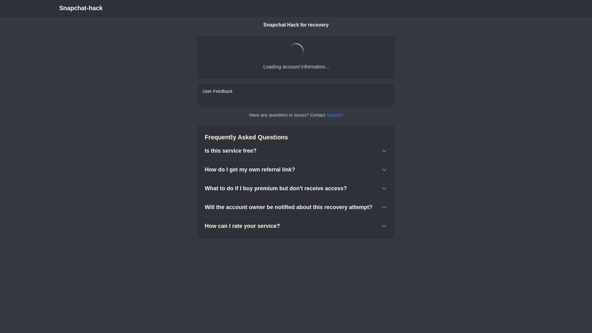 website screenshot of https://snap-hack.net/?i=210765&ref=direct