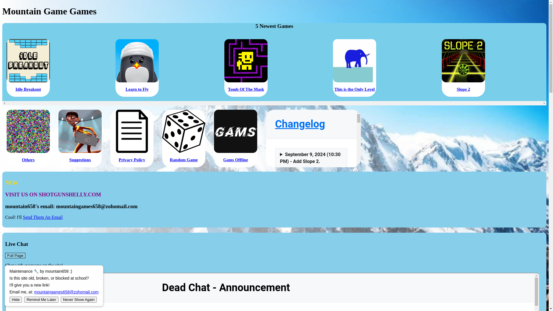 website screenshot of https://shotgunshelly.com/