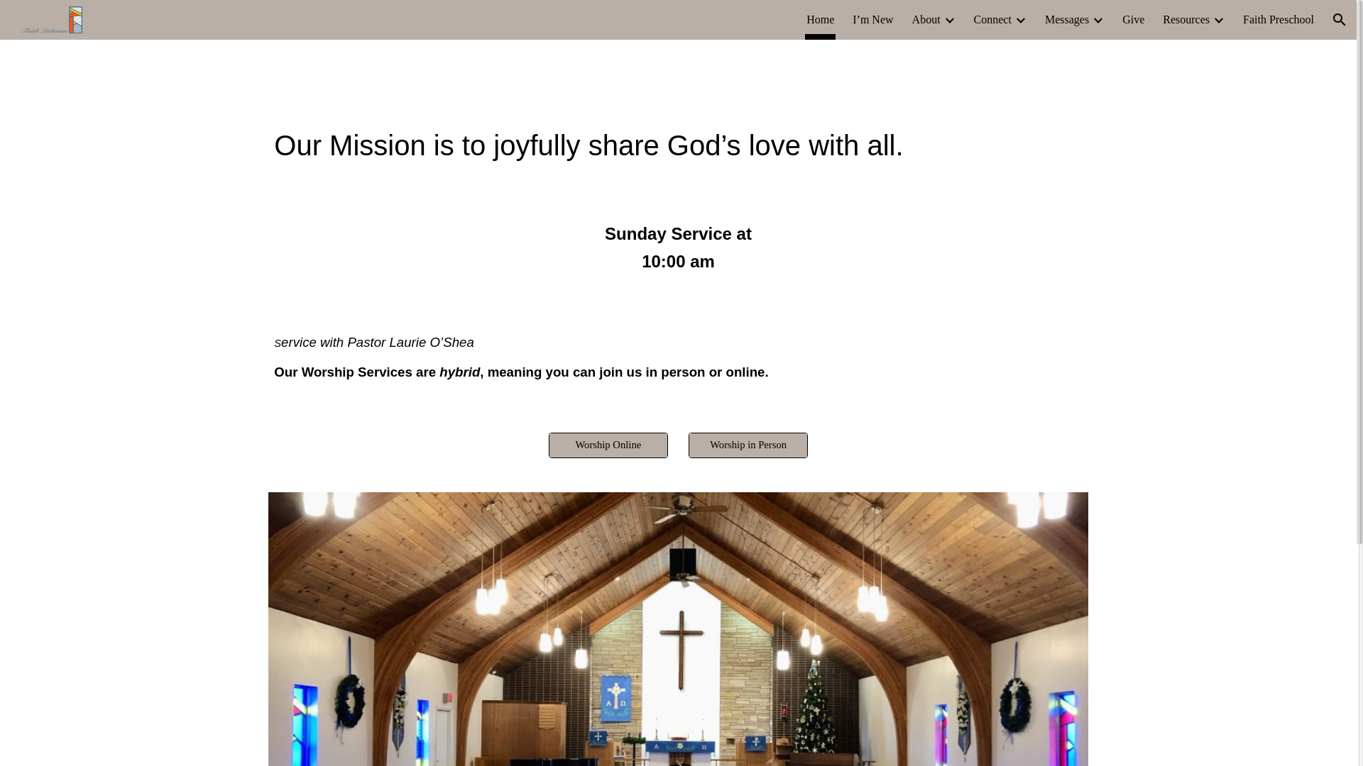 website screenshot of https://faitheaton.com/