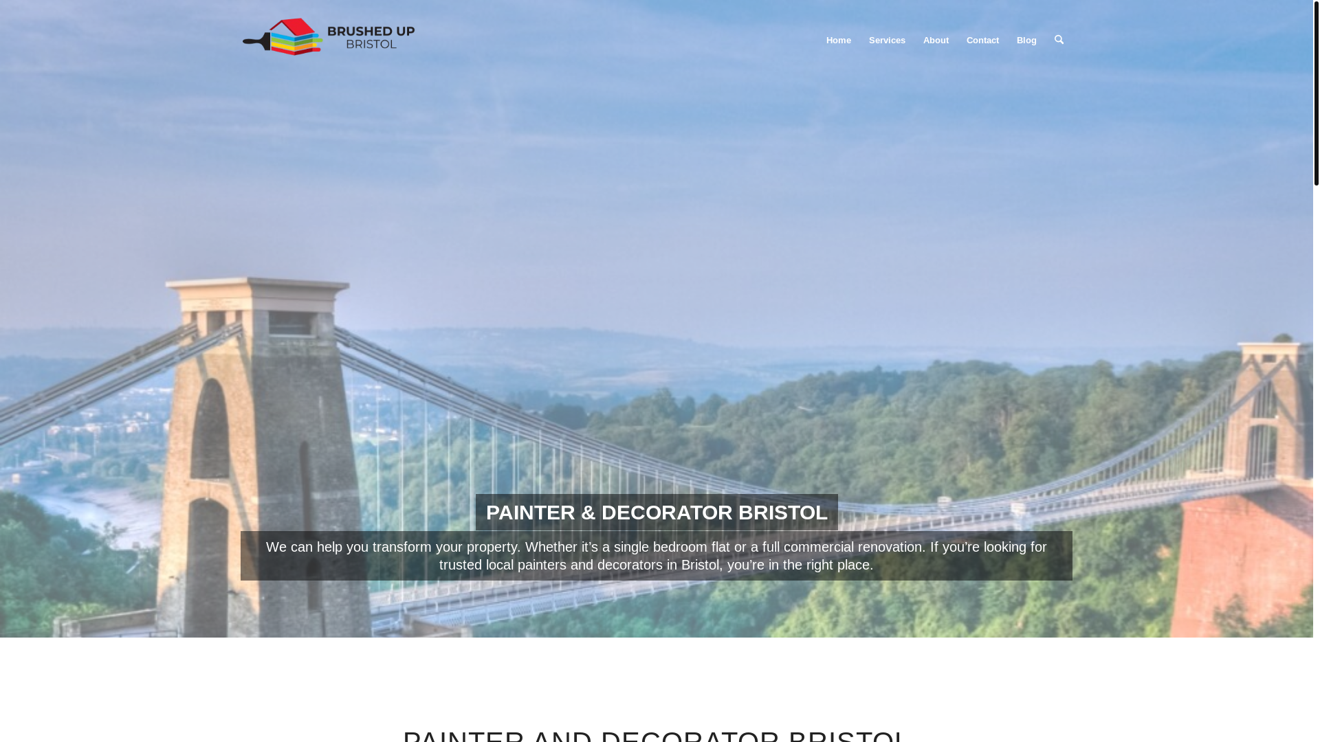 website screenshot of https://brushedupbristol.com/