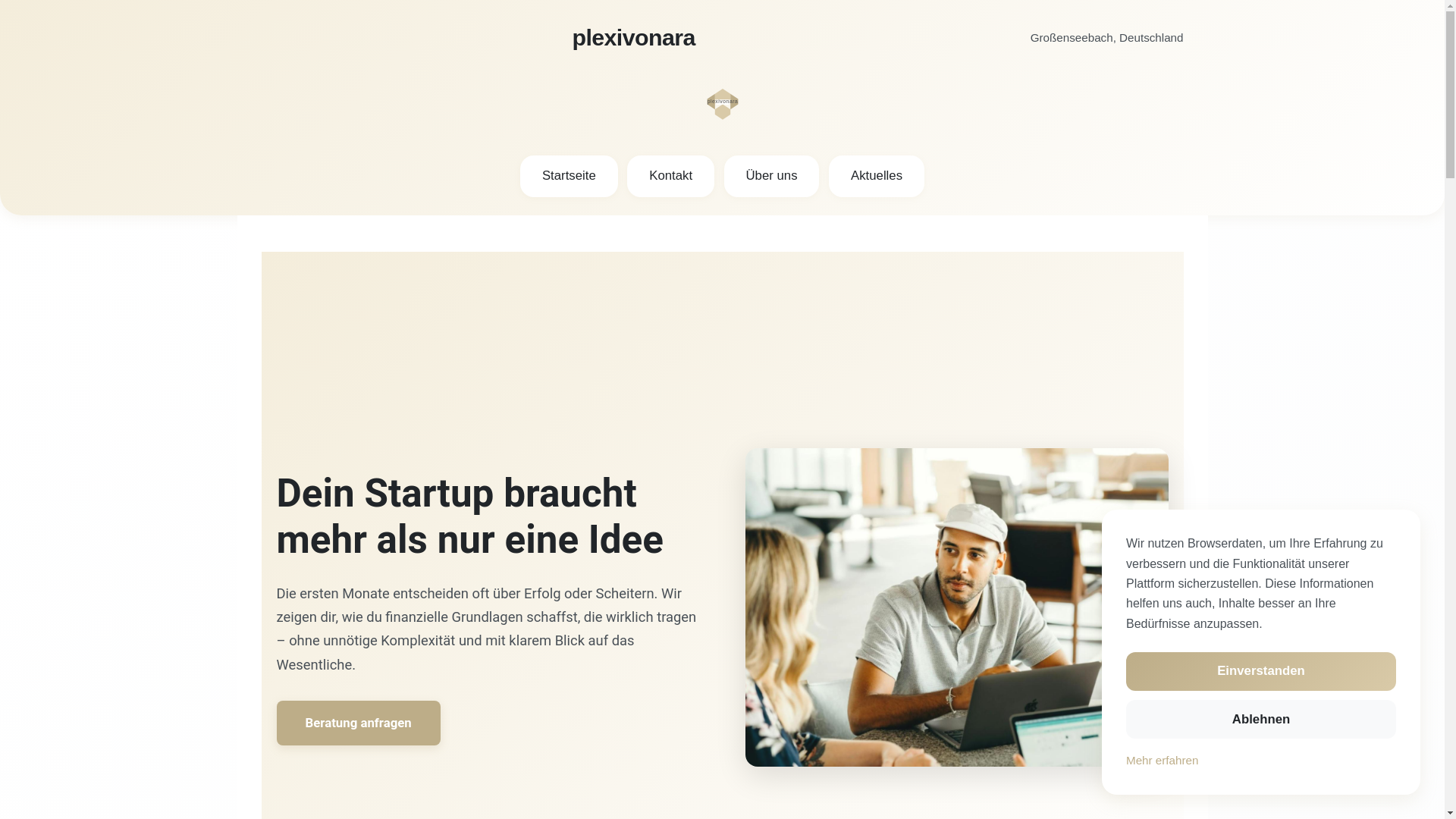 website screenshot of https://plexivonara.com/