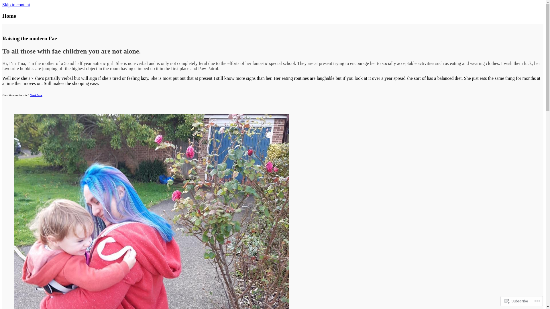 website screenshot of https://raising-the-modern-fae.com/