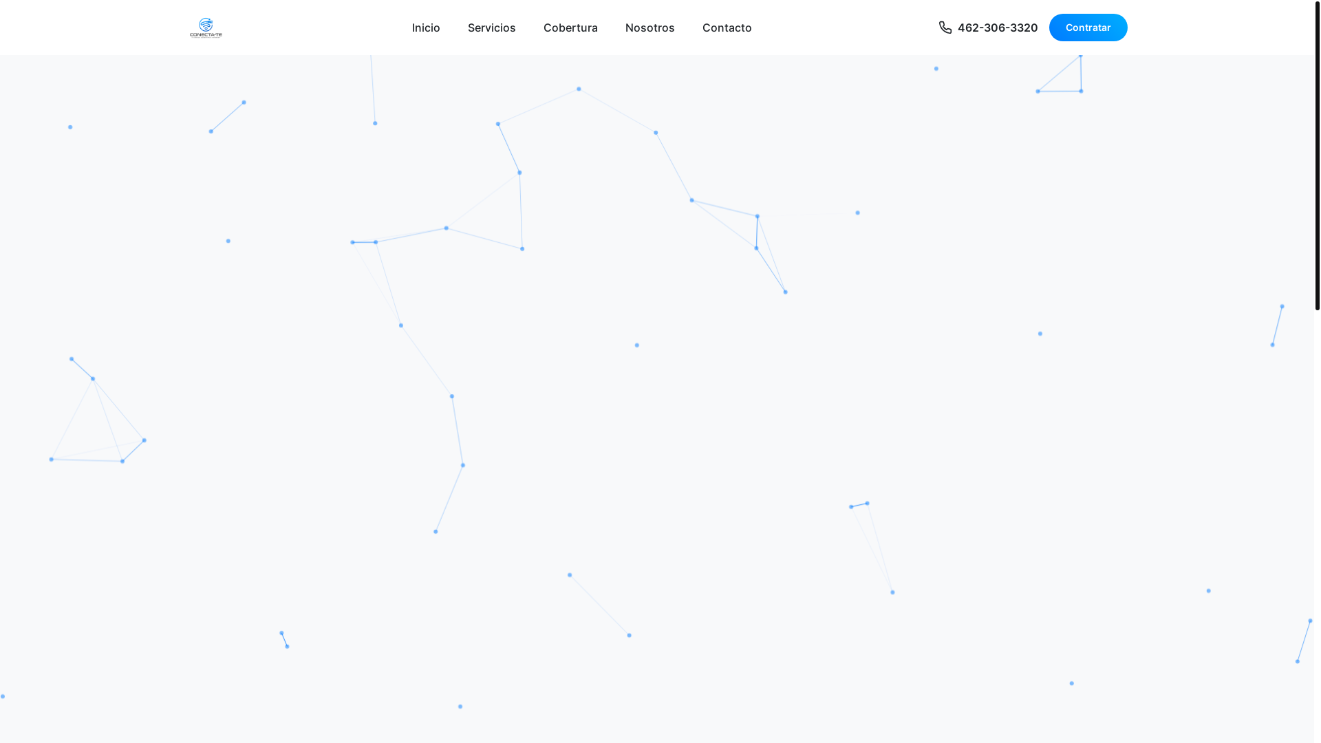 website screenshot of https://conecta-te.mx/
